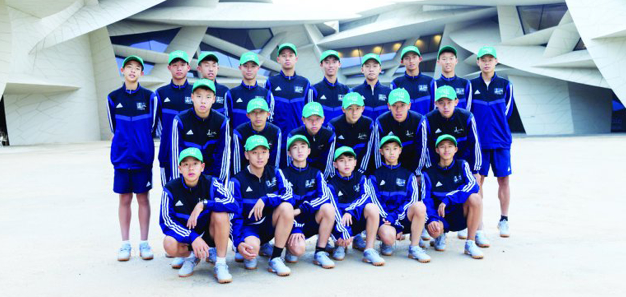 Chinese U-14 boys kick off Qatar Foundation tour