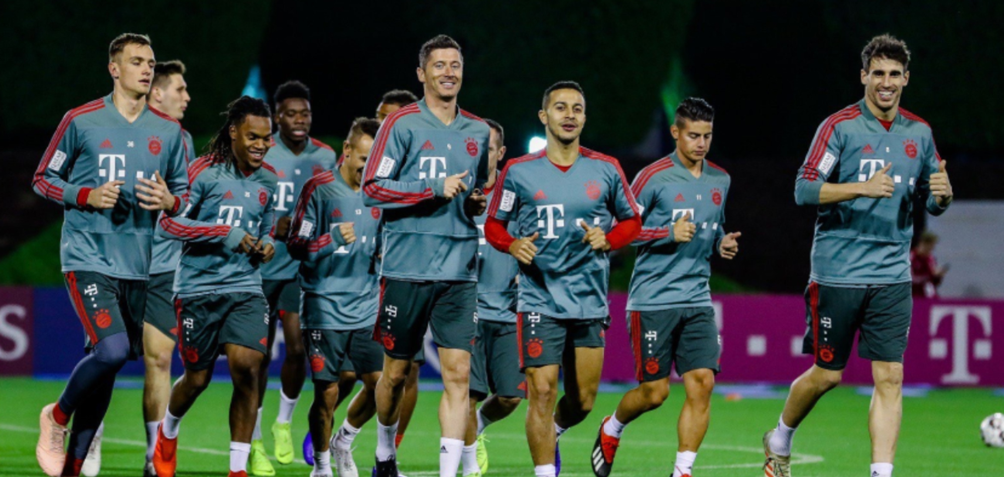 BAYERN MUNICH WINTER TRAINING CAMPS