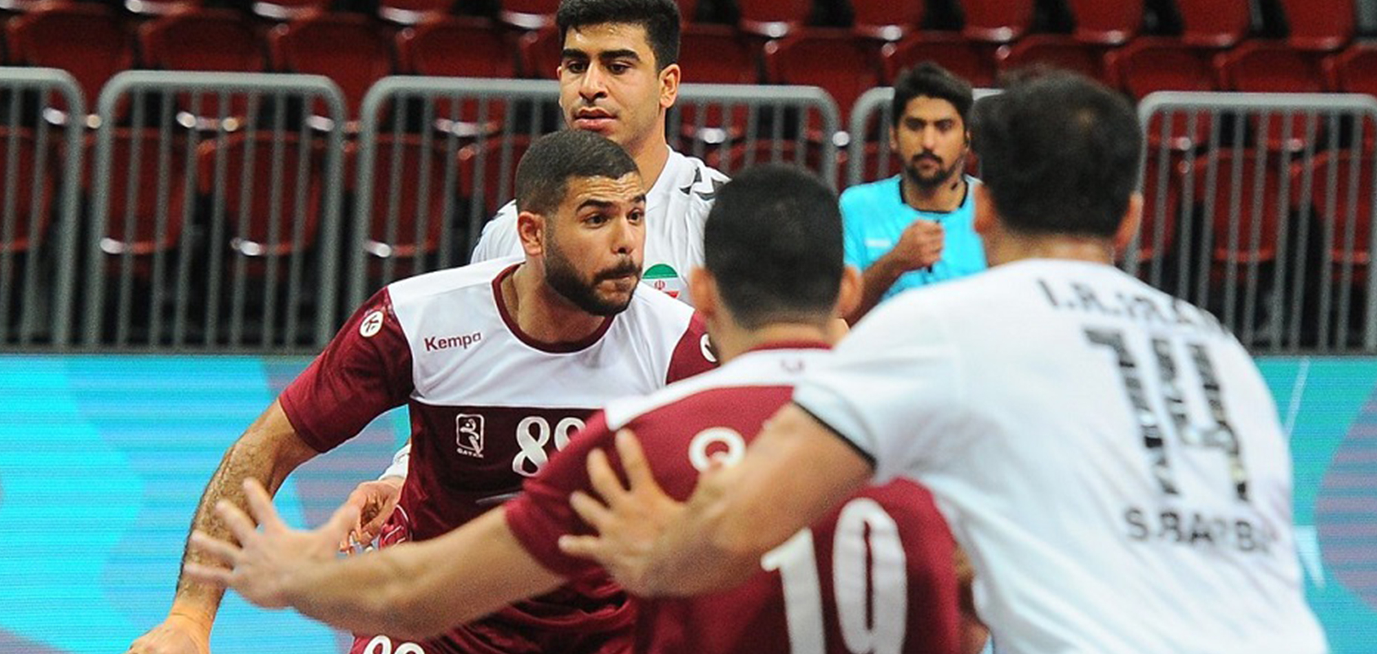 Qatar handball team beat Iran