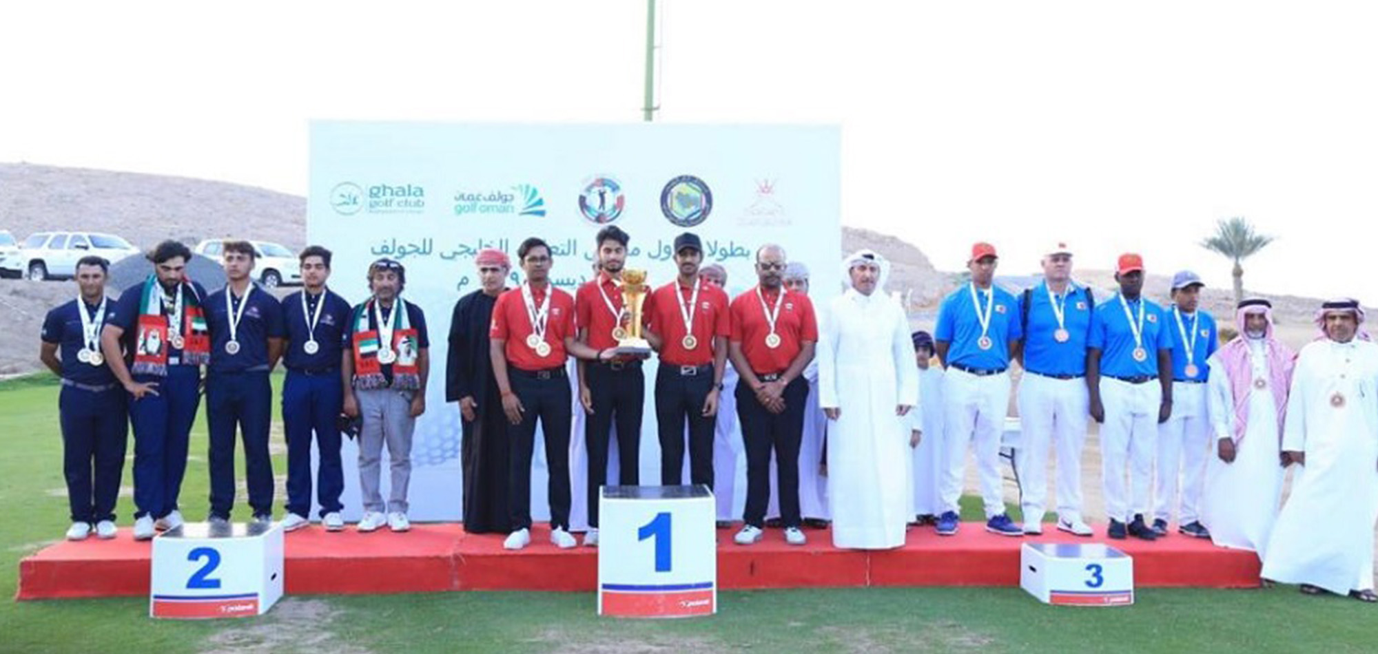 Team Qatar win four medals in GCC Golf Championship