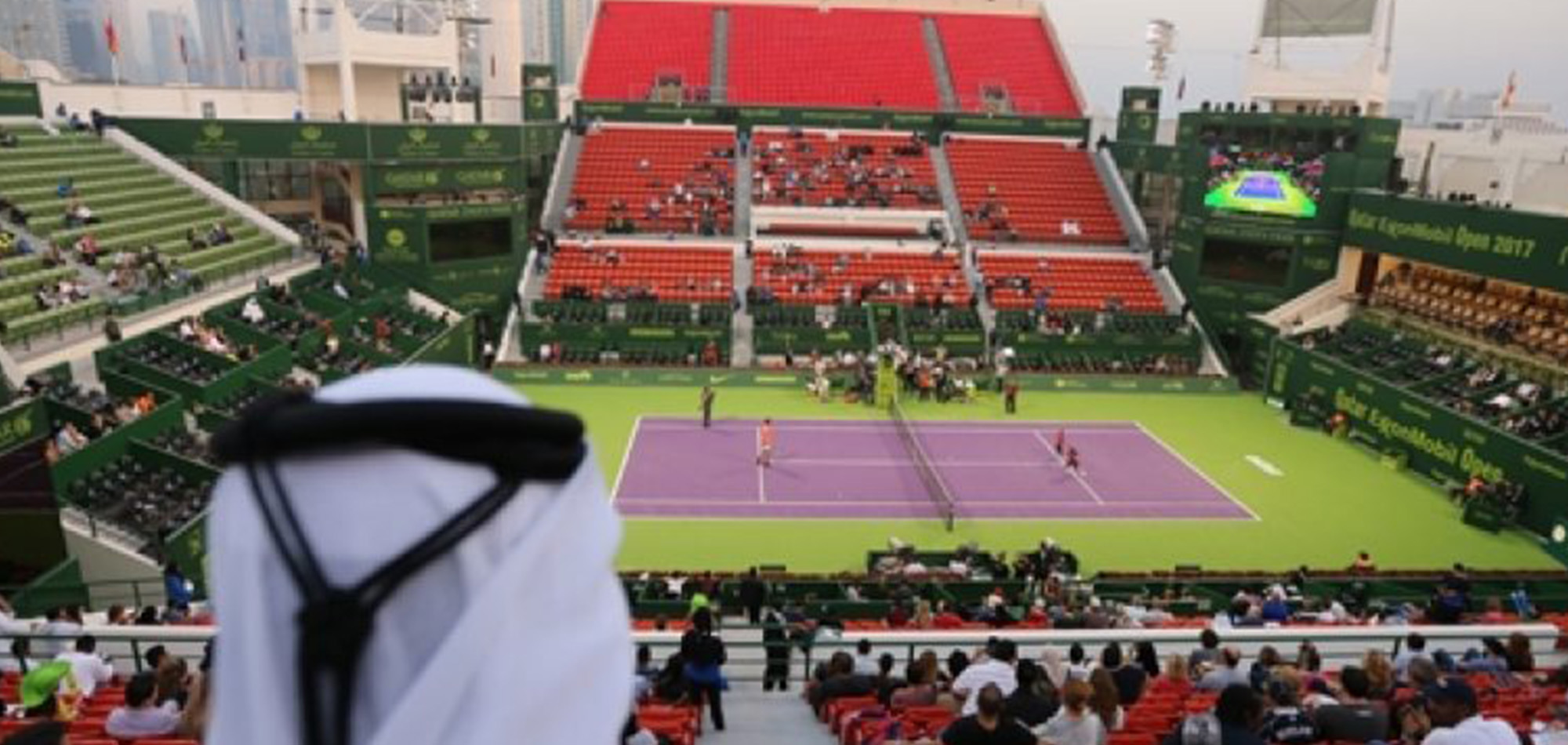 The preliminary rounds Kick off Today Qatar ExxonMobil Open 2020