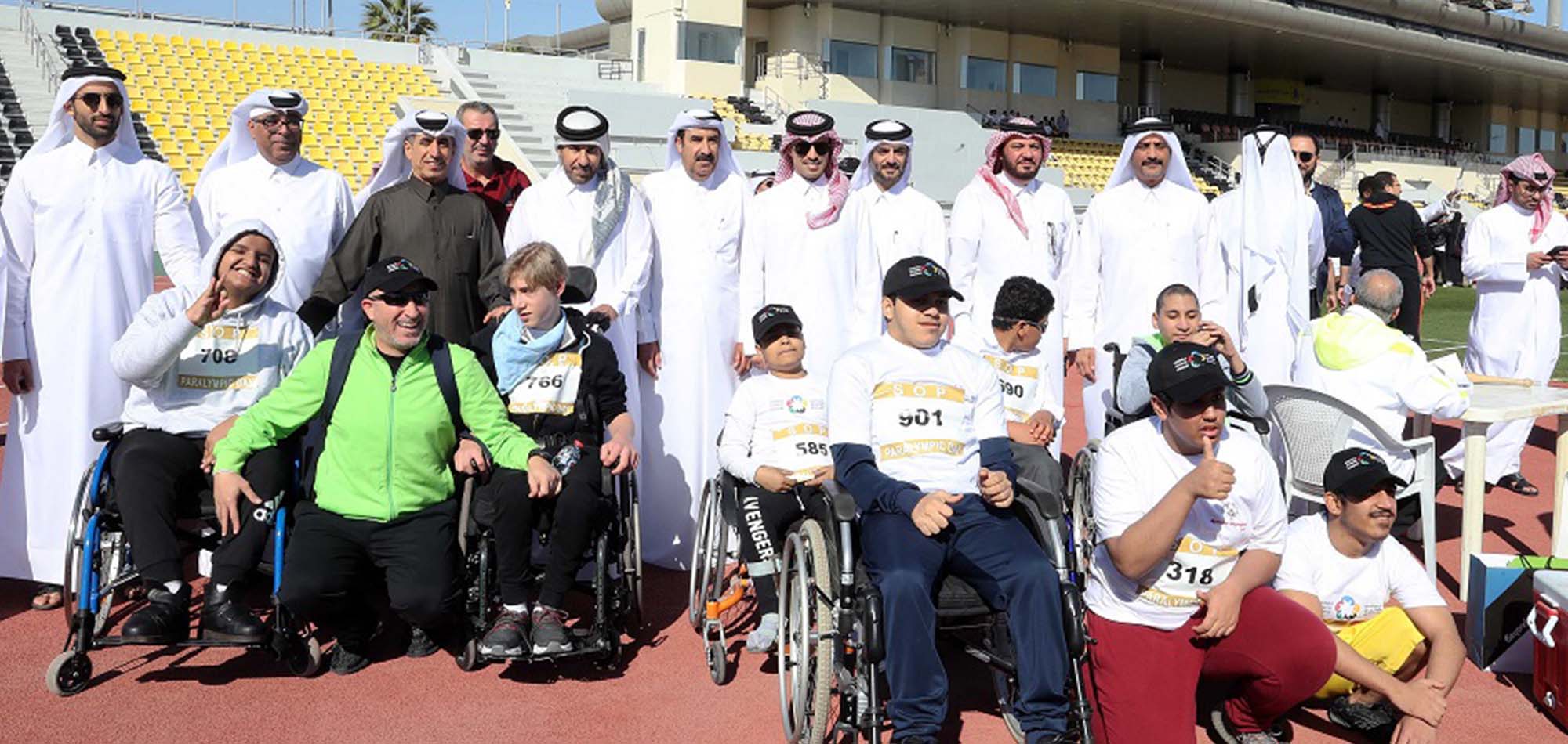 1000 Students participate SOP Paralympic Day