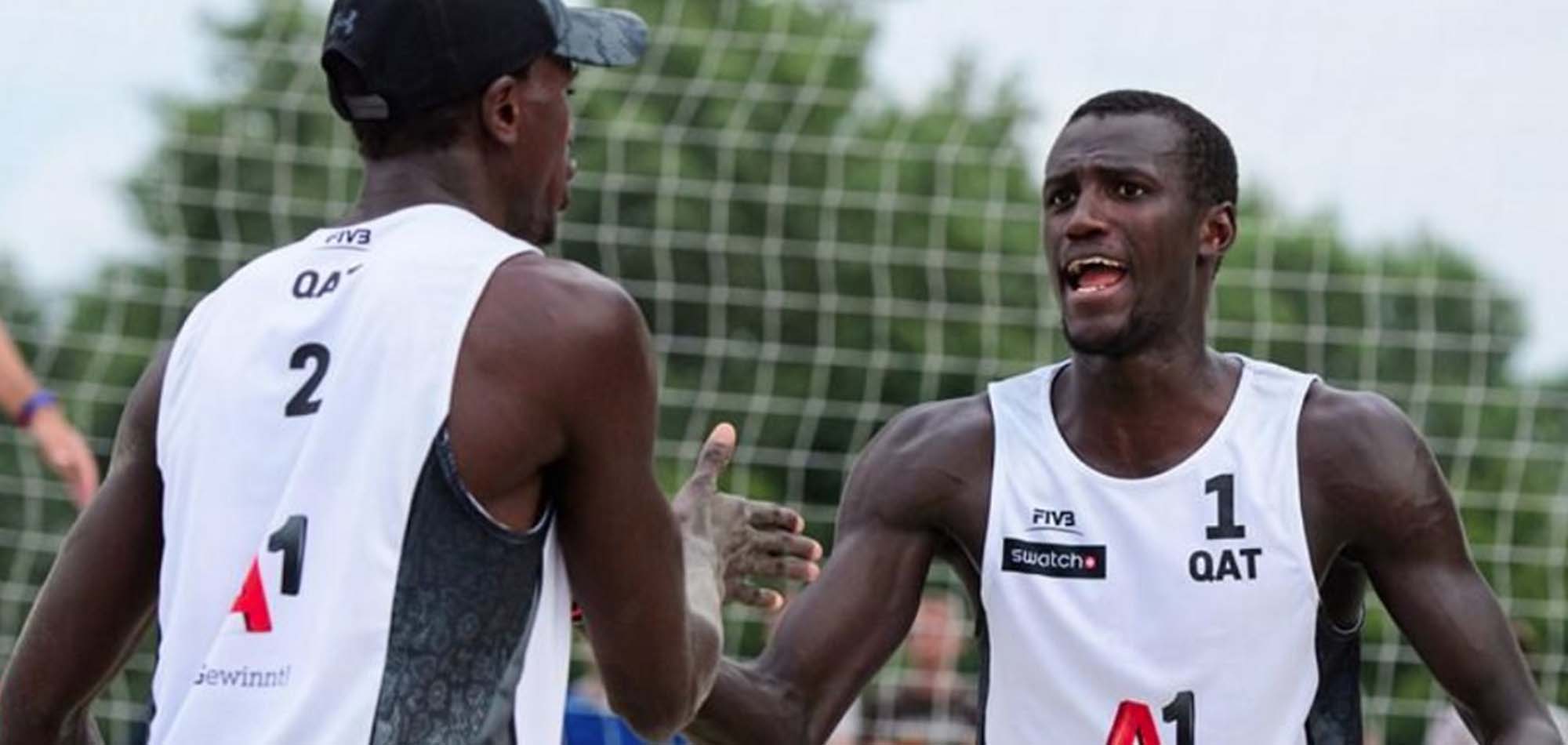 Team Qatar look for glory in FIVB Beach World Tour