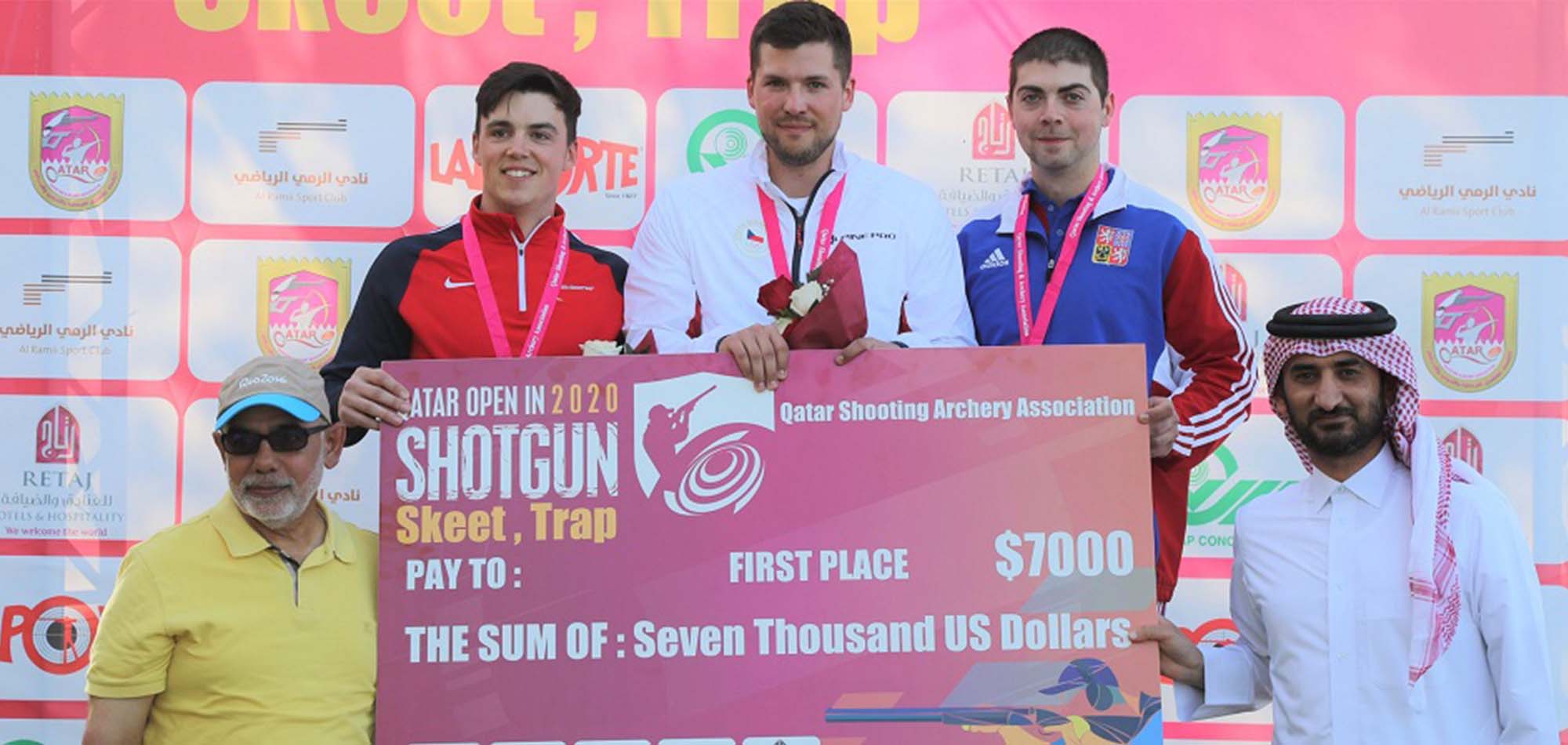 Tomecek wins skeet gold in Qatar Open Shotgun Championships