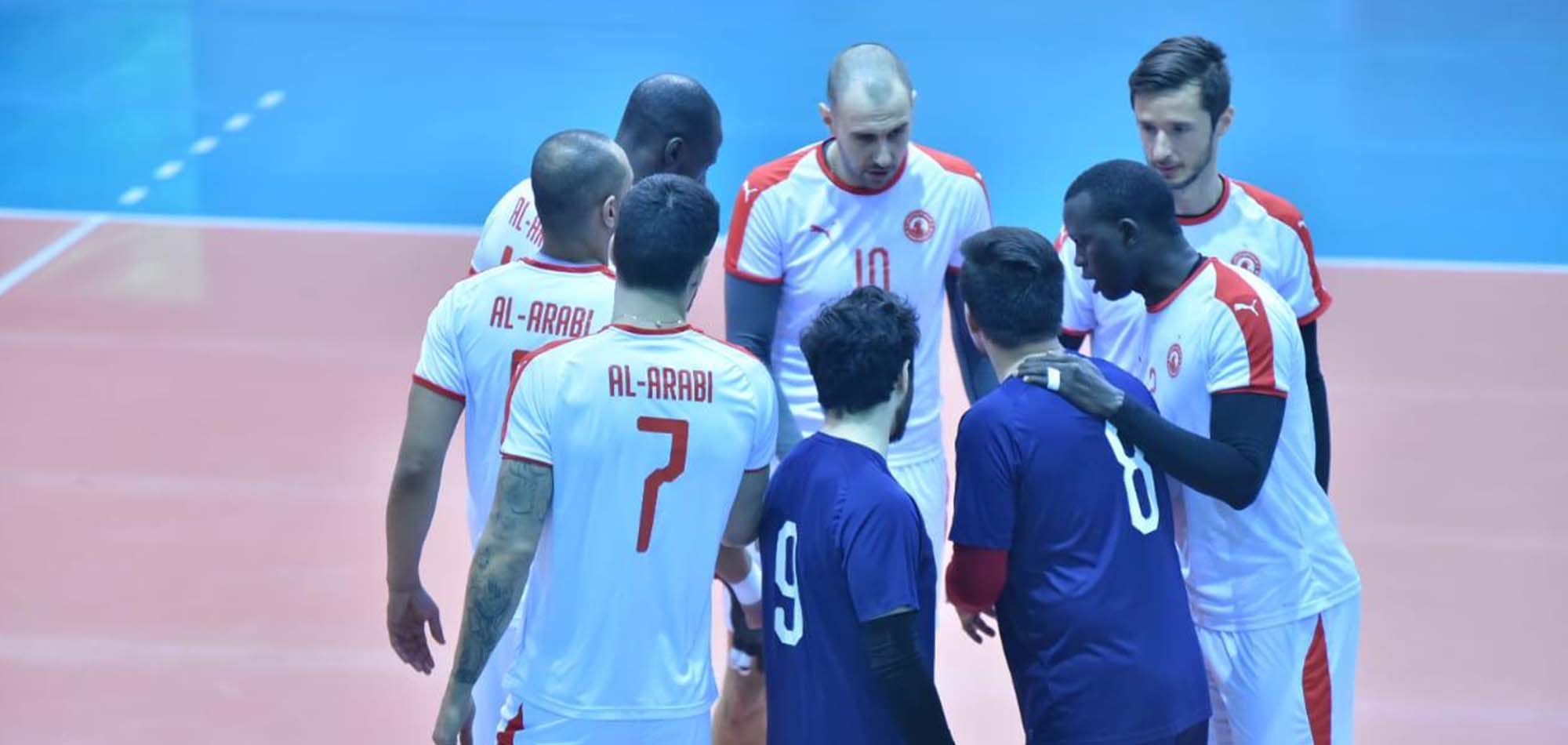 Arabi faces Kuwaiti Kazma in the quarter-finals of the 38th Arab Championship for men’s volleyball