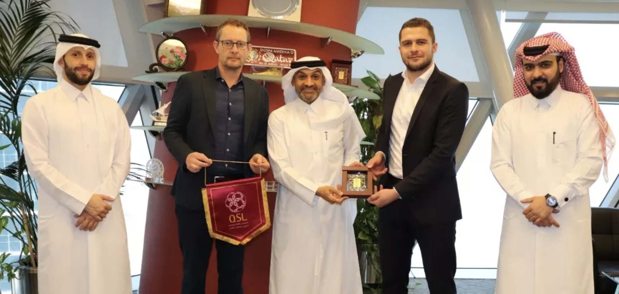 Bundesliga delegation visits QSL