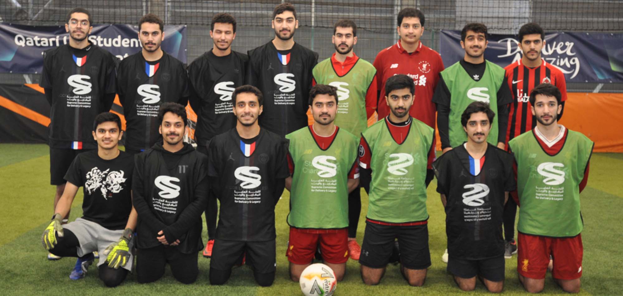 UK-based Qatari students take part in football tournament and learn about Qatar 2022 preparations