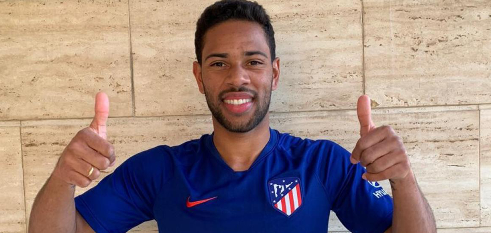 Renan Lodi at home following reported positive coronavirus test as Atletico players return to training