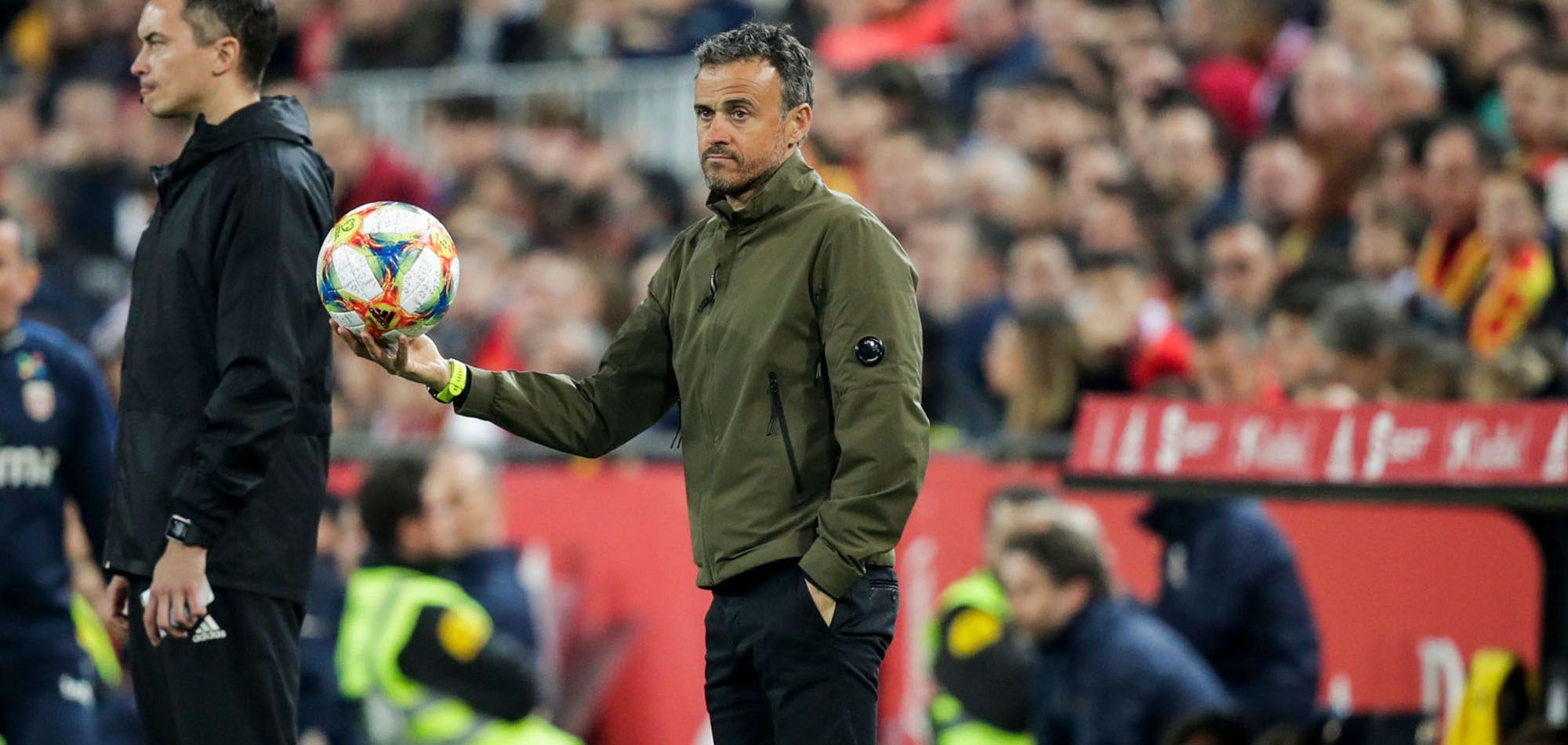 Matches without fans sadder than dancing with your sister - Luis Enrique