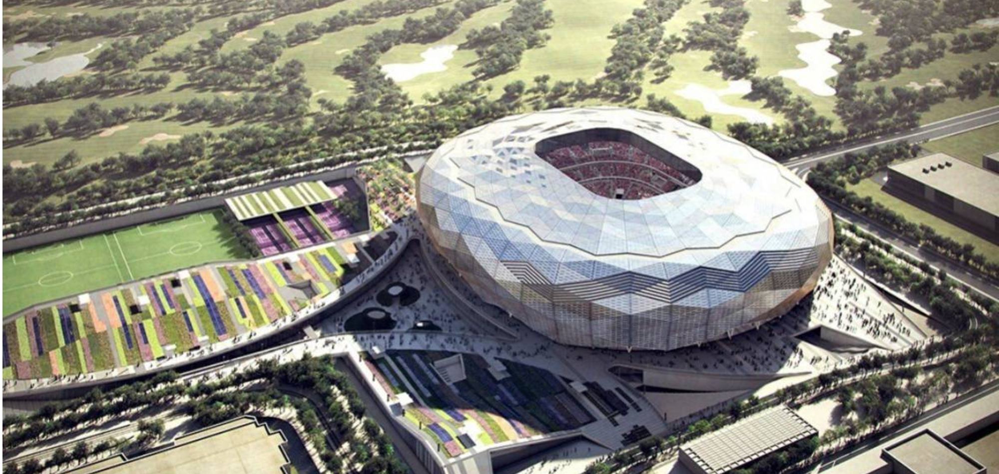 Education City Stadium set to host first match
