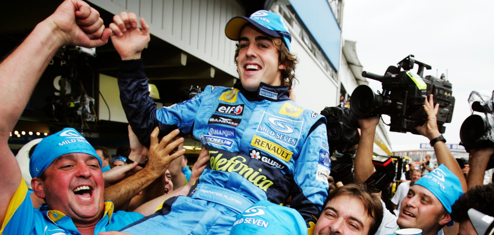 Two-time world champions Alonso 