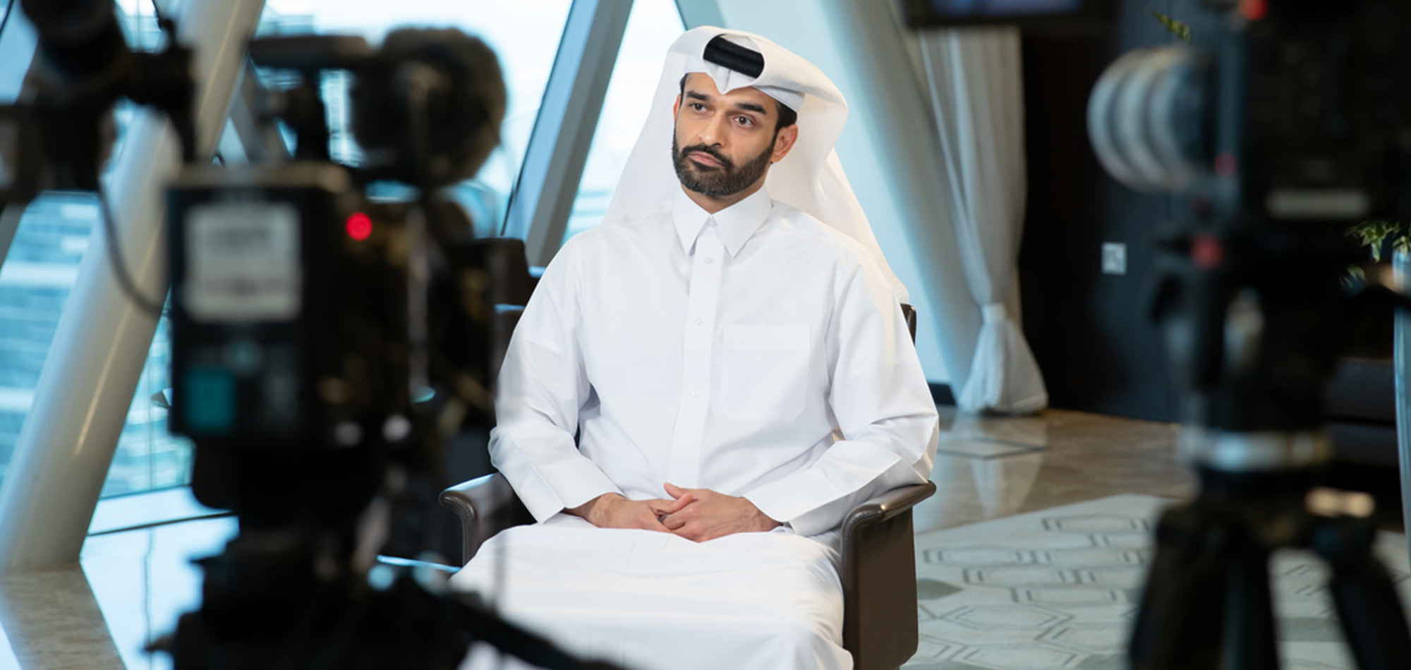 Hassan Al Thawadi addresses UN meeting on the security of major sporting events