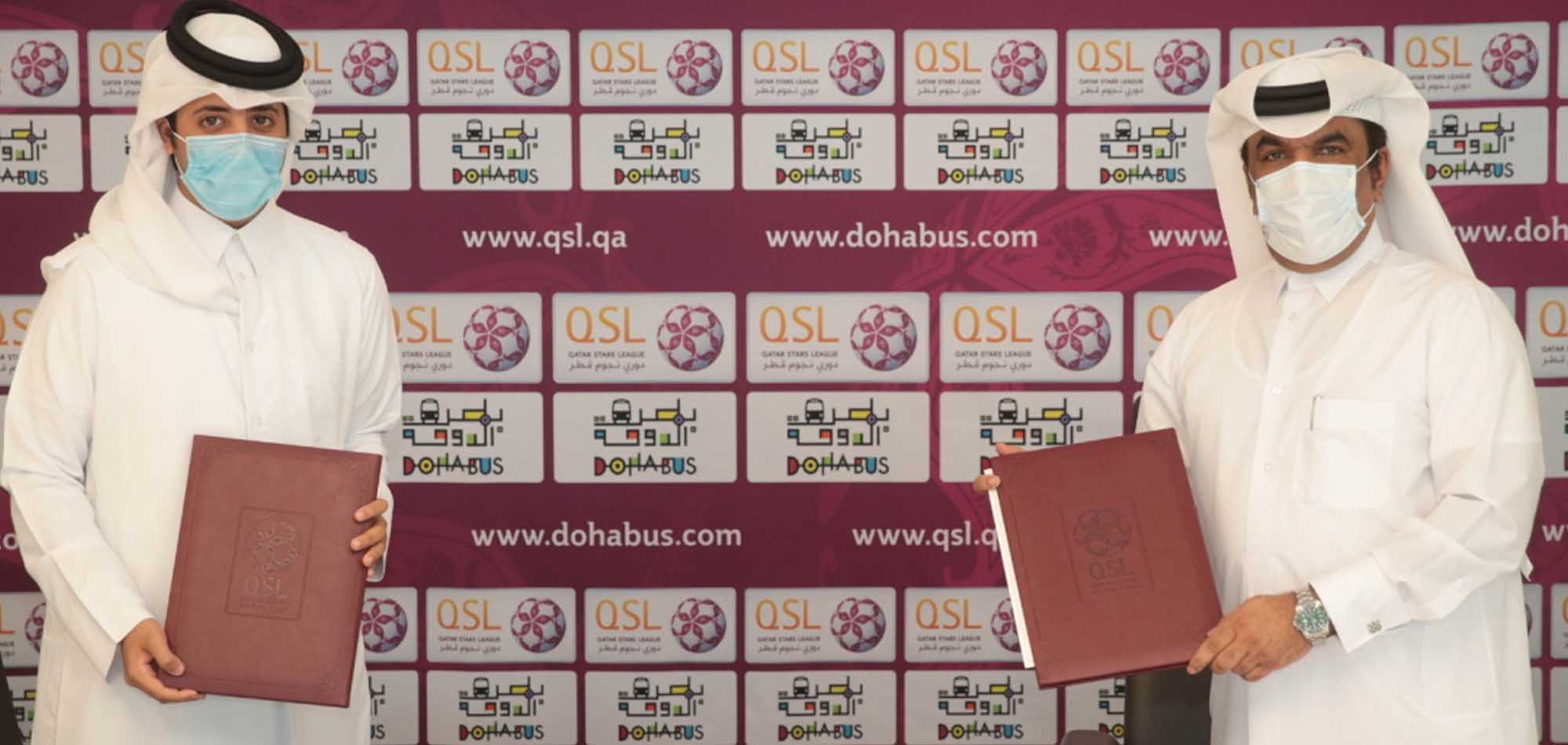 Qatar Stars League signs sponsorship agreement with Doha Bus company