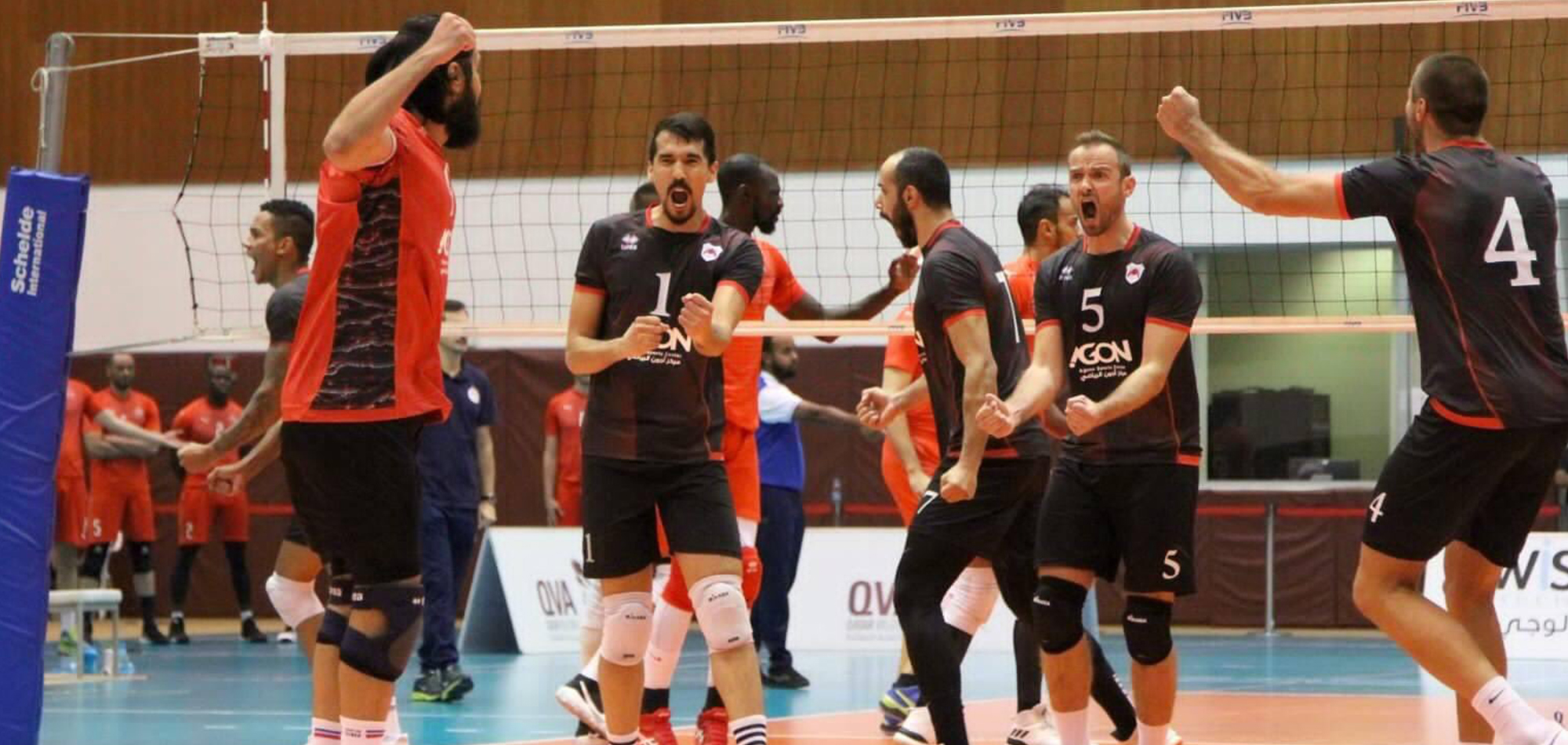 AL-RAYYAN and POLICE CLAIM FIRST WINS IN AMIR CUP SEMI-FINALS