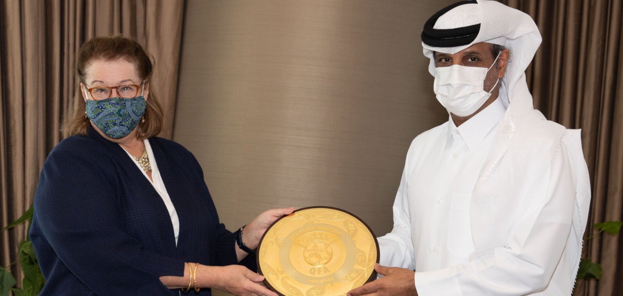 QFA meets with US Chargé d’Affaires to discuss sports relations