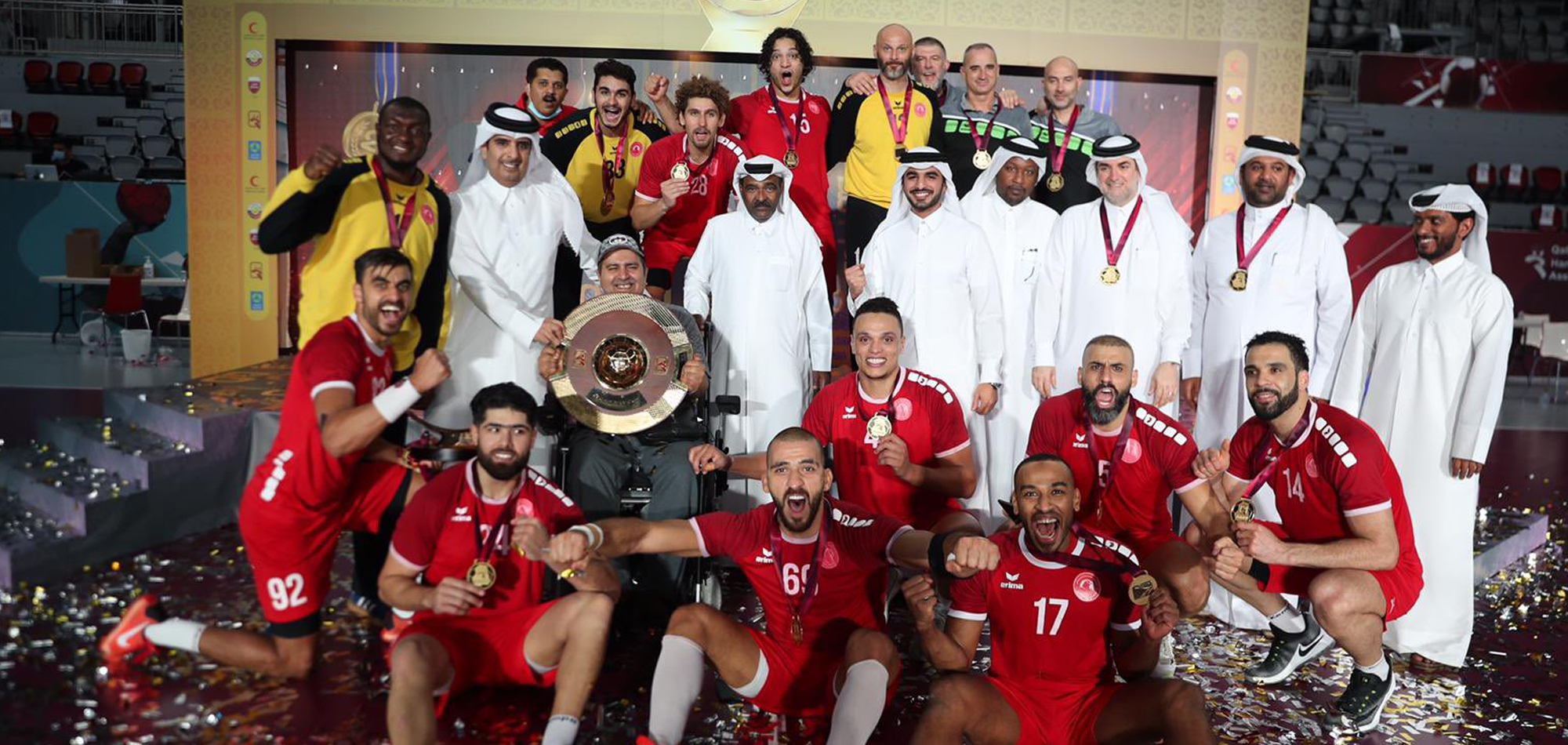 Al-Arabi is the champion of Qatar handball League 2020
