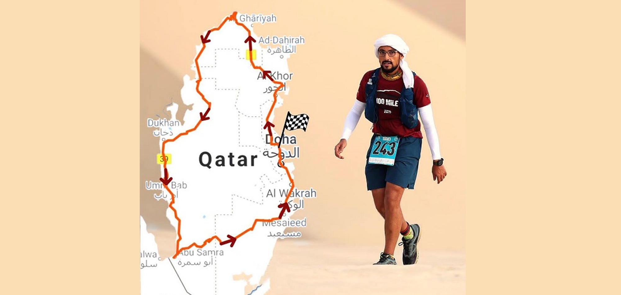 QATAR’S MUBARAK HOPES TO SET FASTEST TIME IN ‘RUN AROUND QATAR’