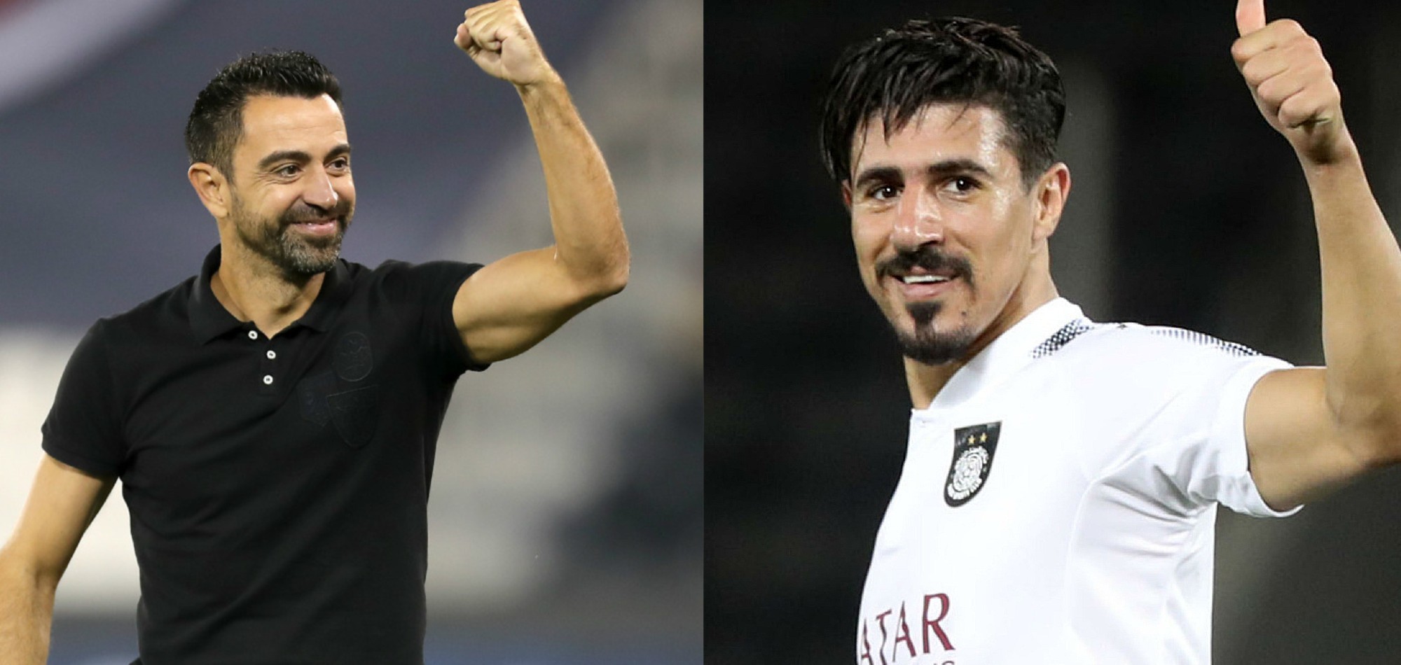 Al Sadd coach Xavi and striker Bounedjah bag QSL honours