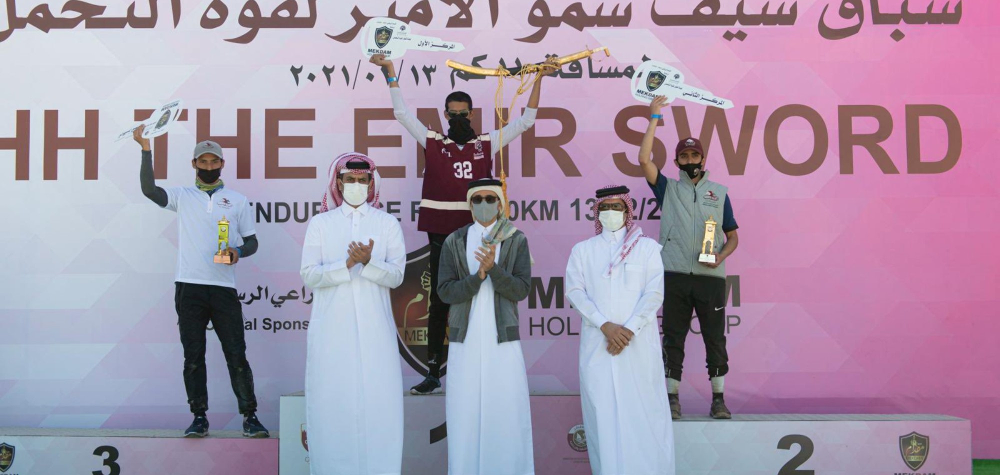 Minister of Culture and Sports crowns winners of Amir Sword Endurance Race