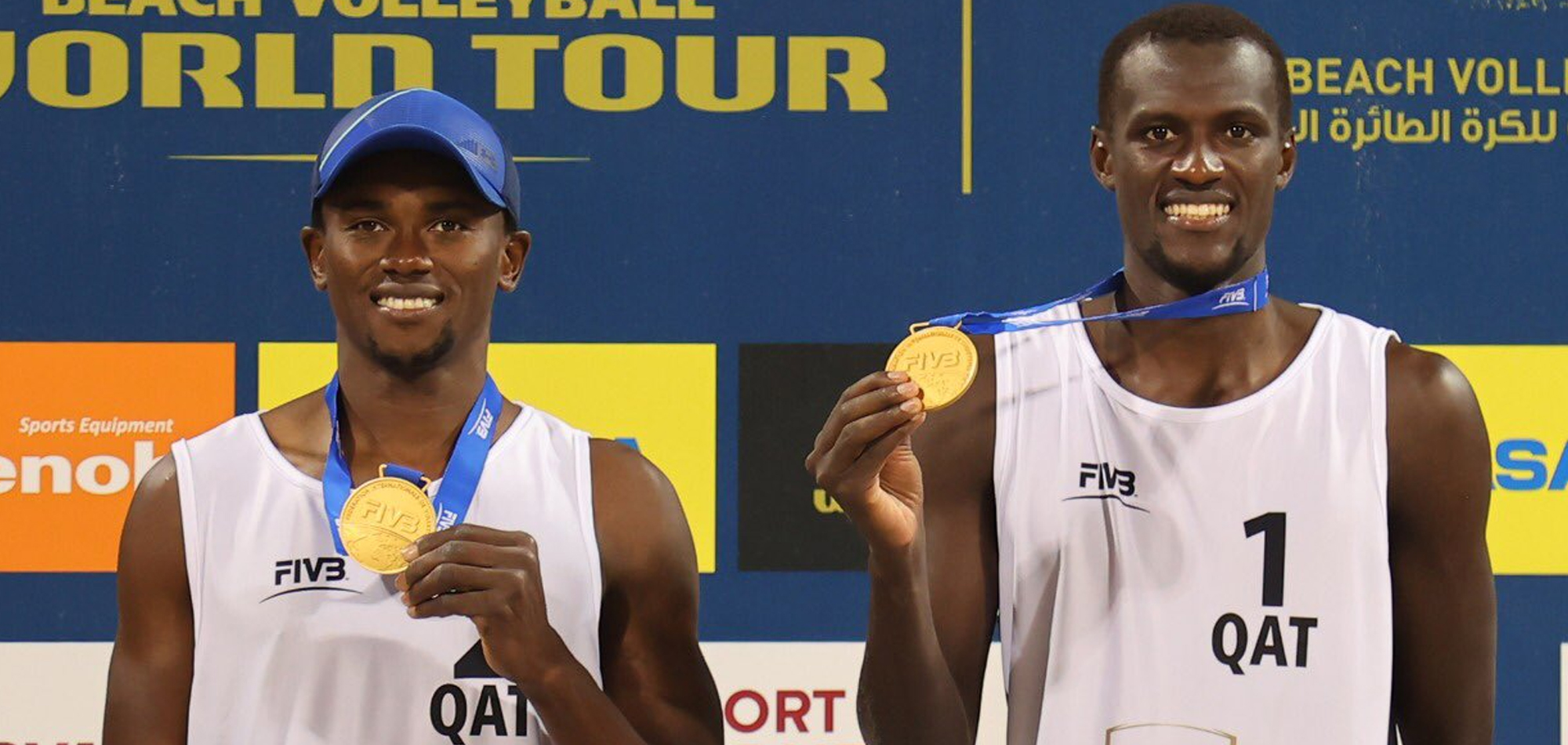 Cherif & Ahmed win Doha Beach Volleyball Cup