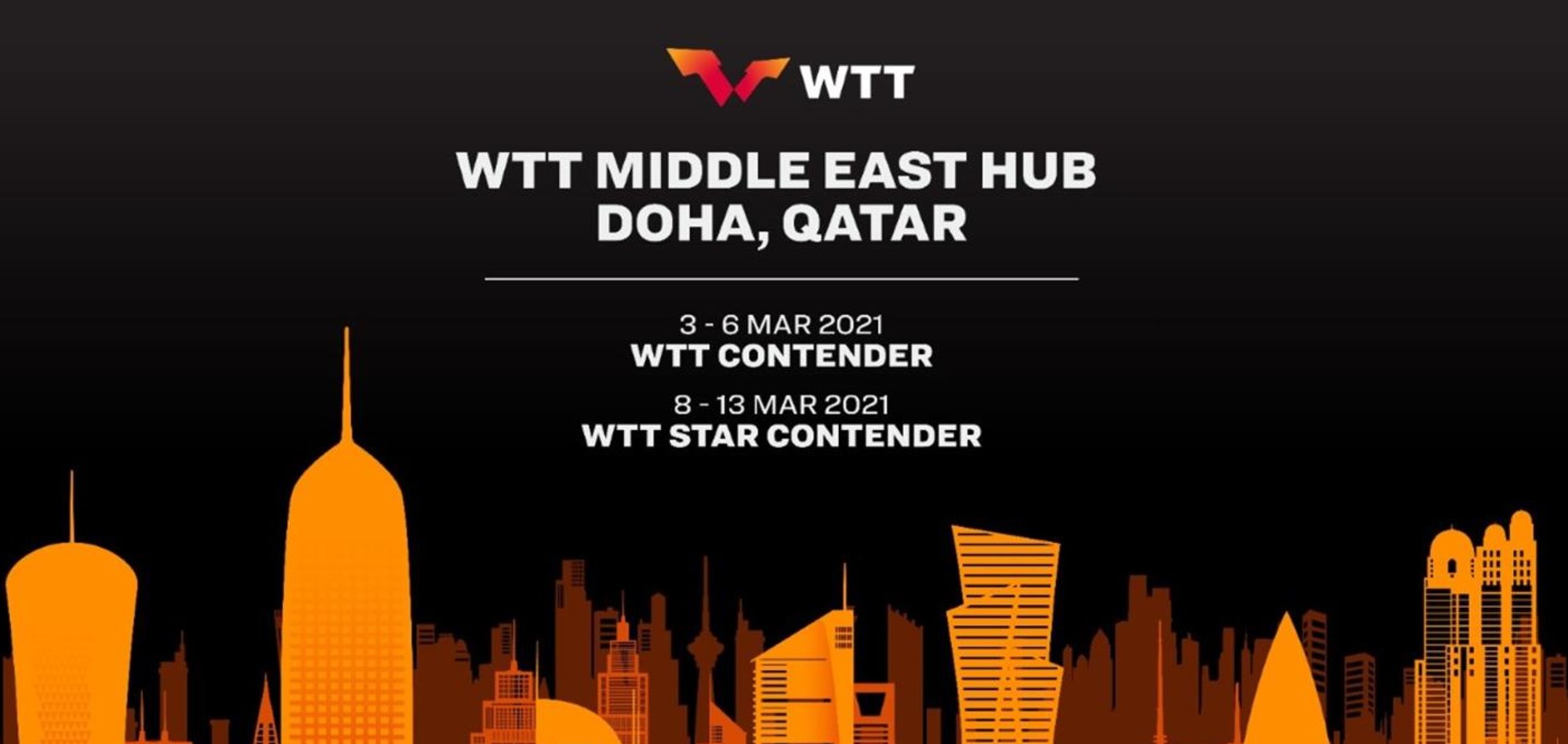 The WTT Middle East Hub is underway in Doha with a total of 298 players are taking part