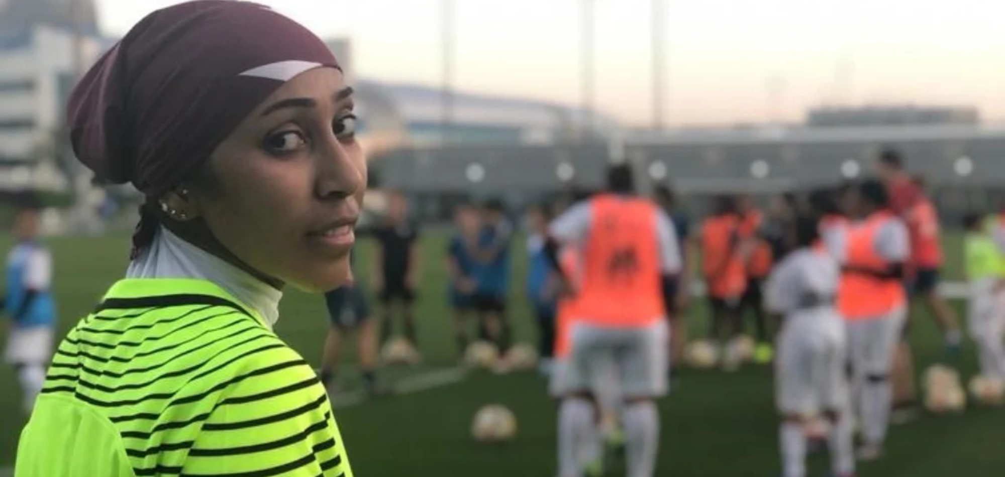 Qatar women’s team goalkeeper supports country’s FIFA World Cup™ legacy programme