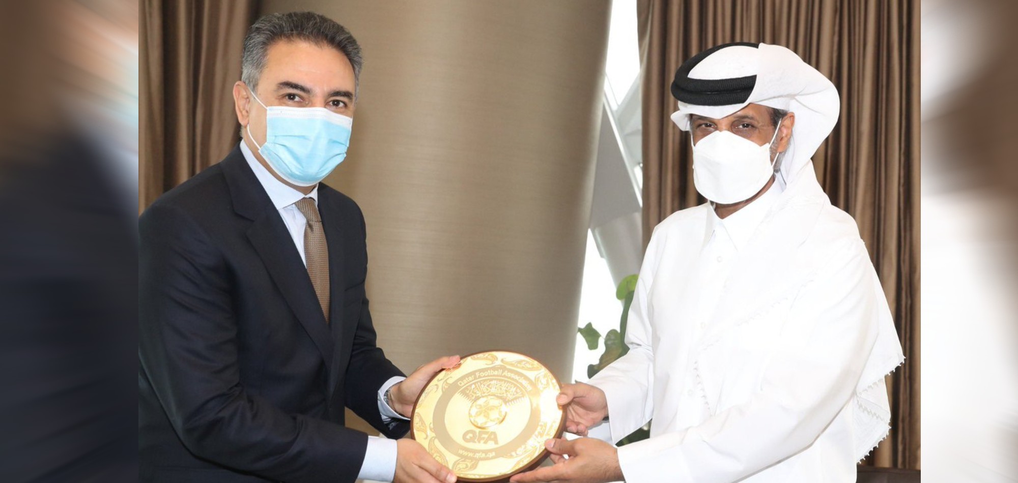 QFA President meets Morocco’s ambassador to Qatar