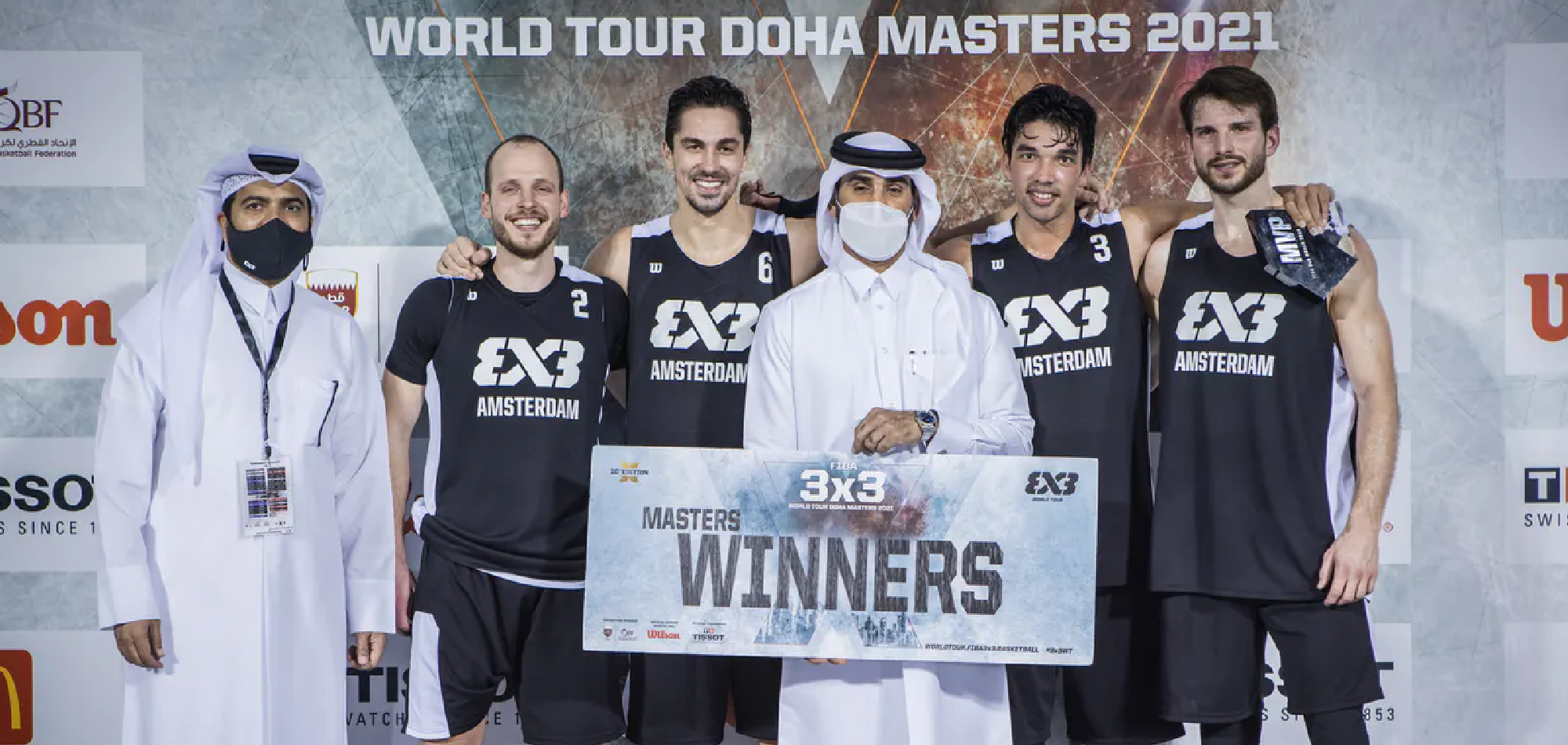  Amsterdam Talent&Pro win first-ever Masters at FIBA 3x3 World Tour Doha Masters 2021