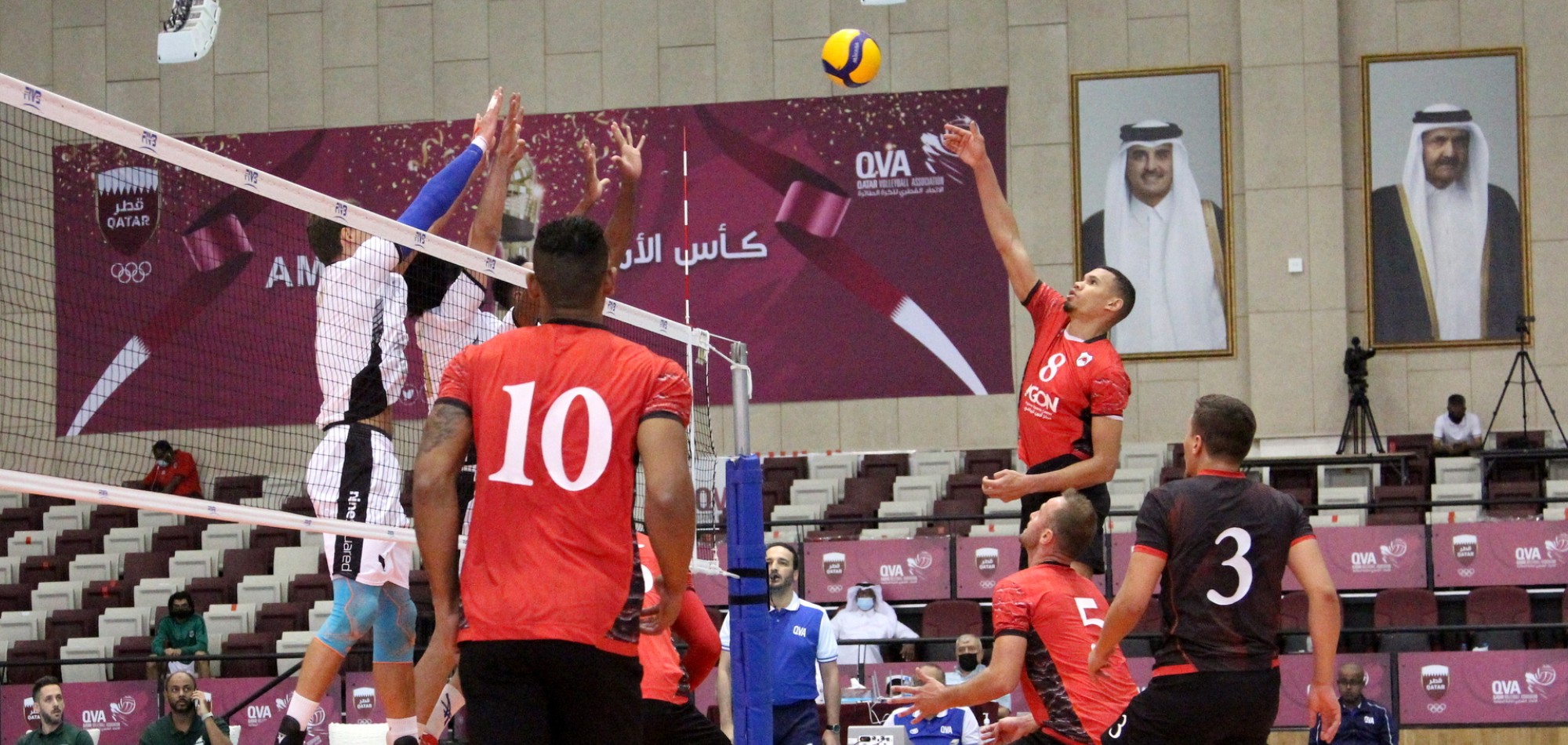 Volleyball: Al Rayyan and Al Arabi Reach the Final of HH the Amir Cup