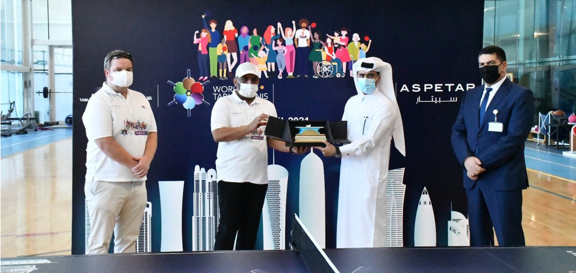 ITTF CEO praises success of Middle East events in Qatar