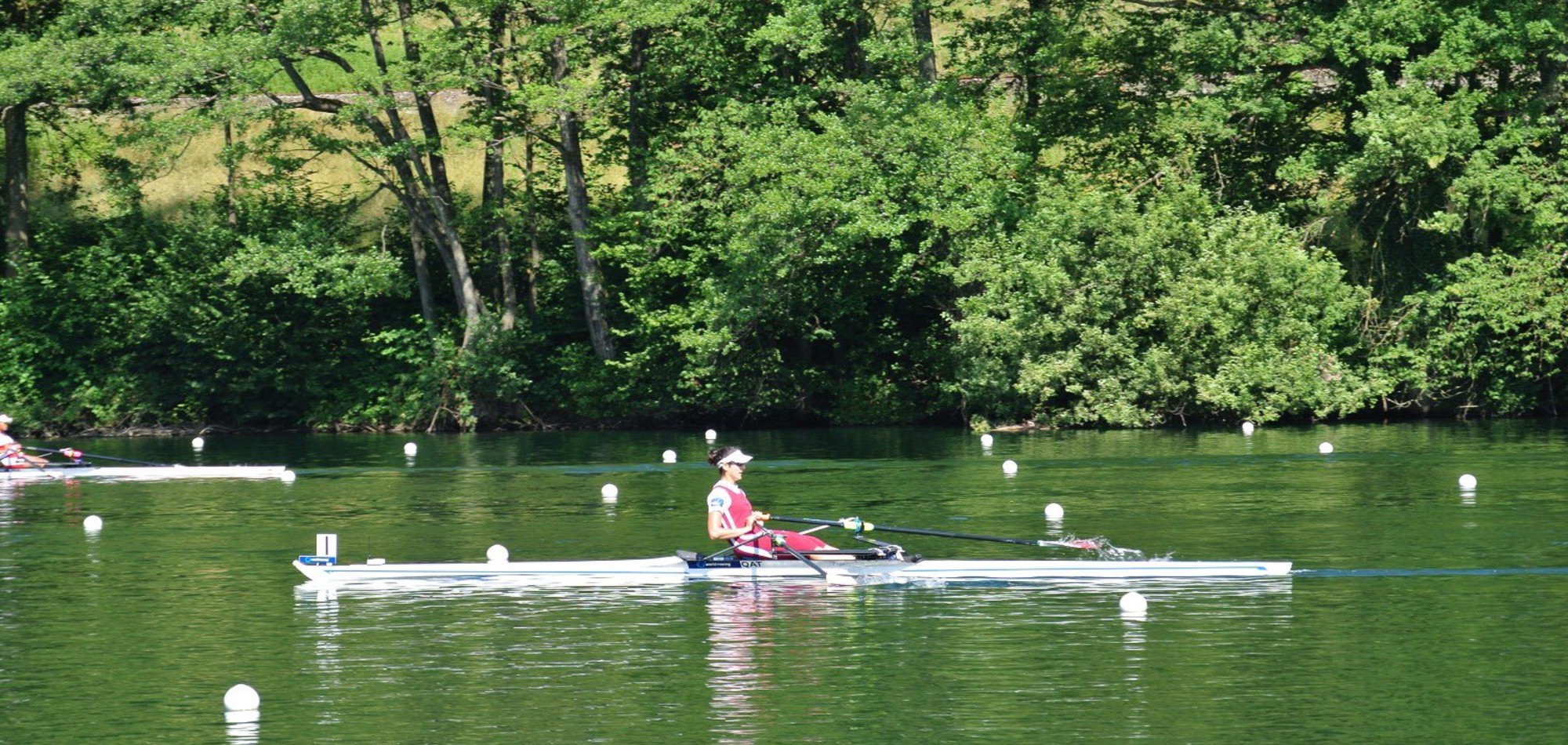 Tala Abujbara qualifies for Tokyo 2020 at the Asia and Oceania Rowing championship