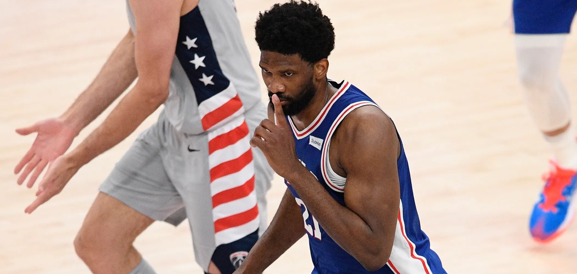 76ers dominated the Wizards 132-103 to lead 3-0 in series