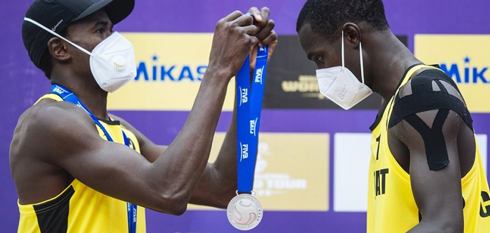 Qatari Beach Volleyball Team Wins Silver Medal in Sochi World Tour Championship