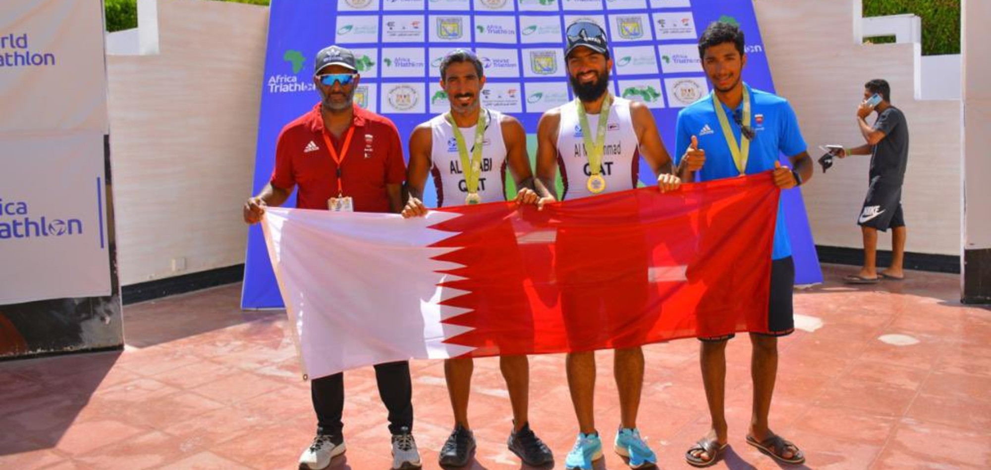 Qatar claim Silver and Gold at the Arab Triathlon Championship 