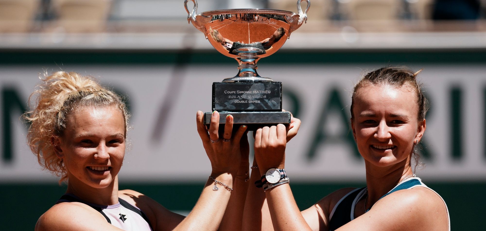 French Open Champion Krejcikova Completes Rare Double