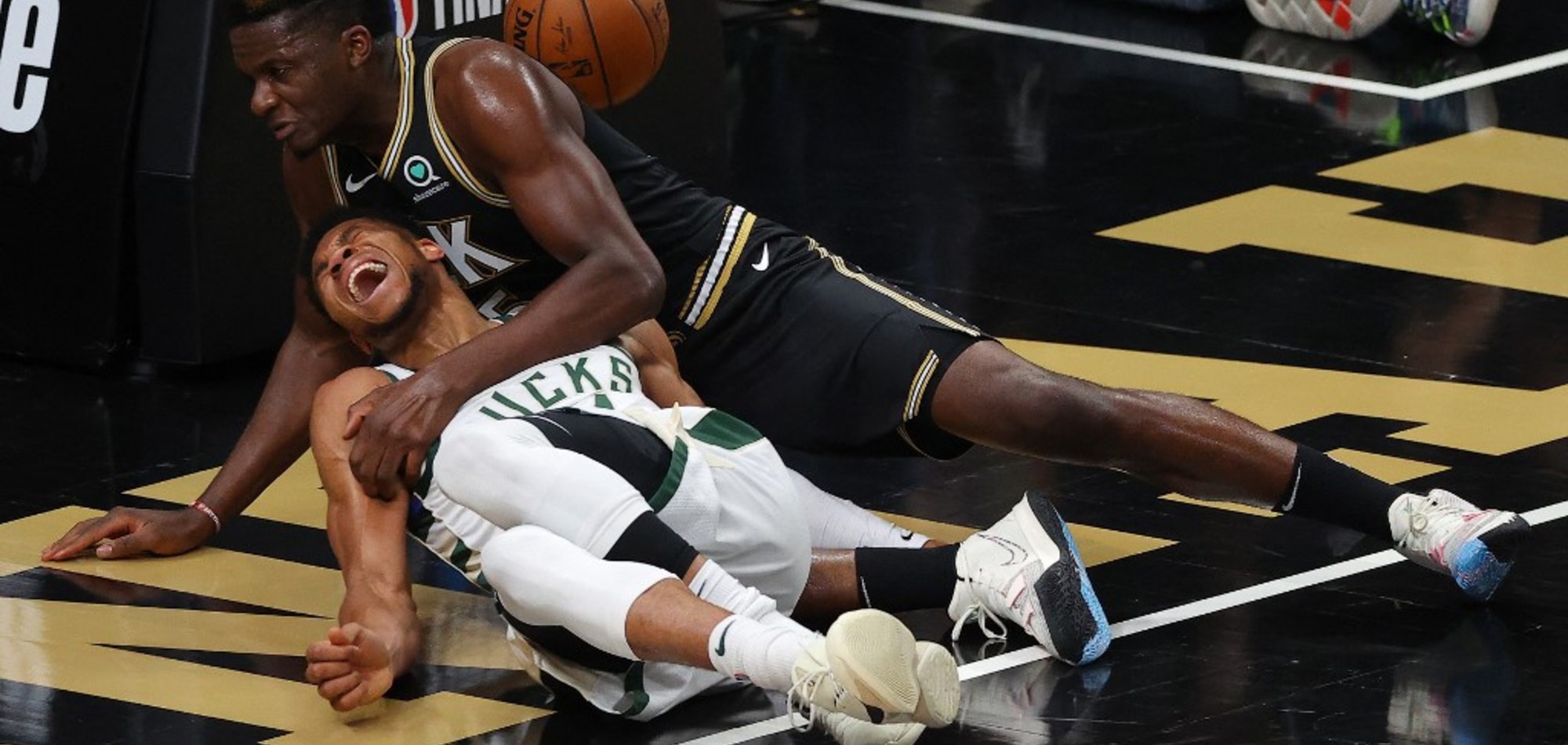 Hawks even ECF series as Giannis exits with injury