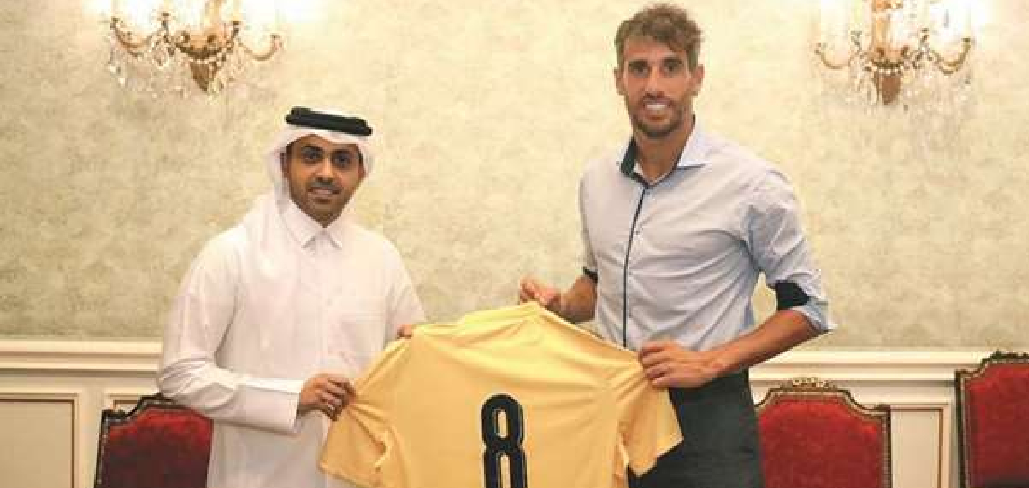 Qatar Sports Club unveil midfielder Martinez