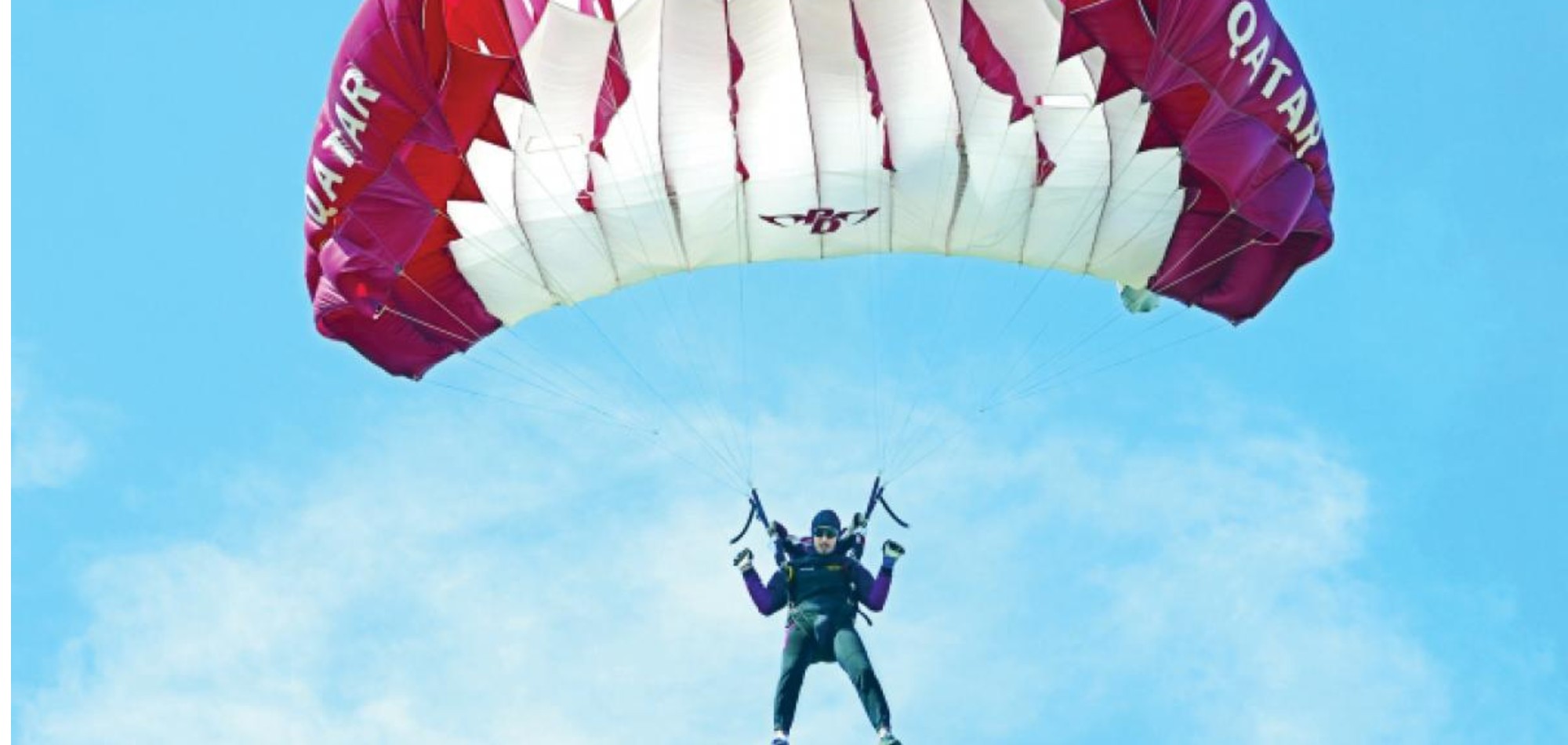 Qatar Team in Second Day Events of World Parachuting Championships