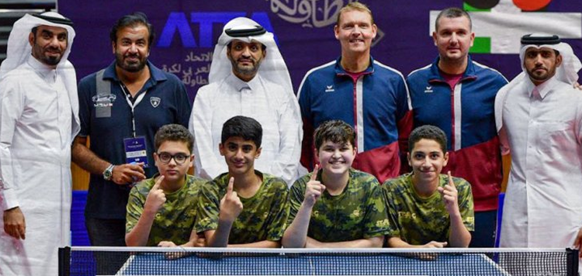 Qatar juniors emerge champions as men