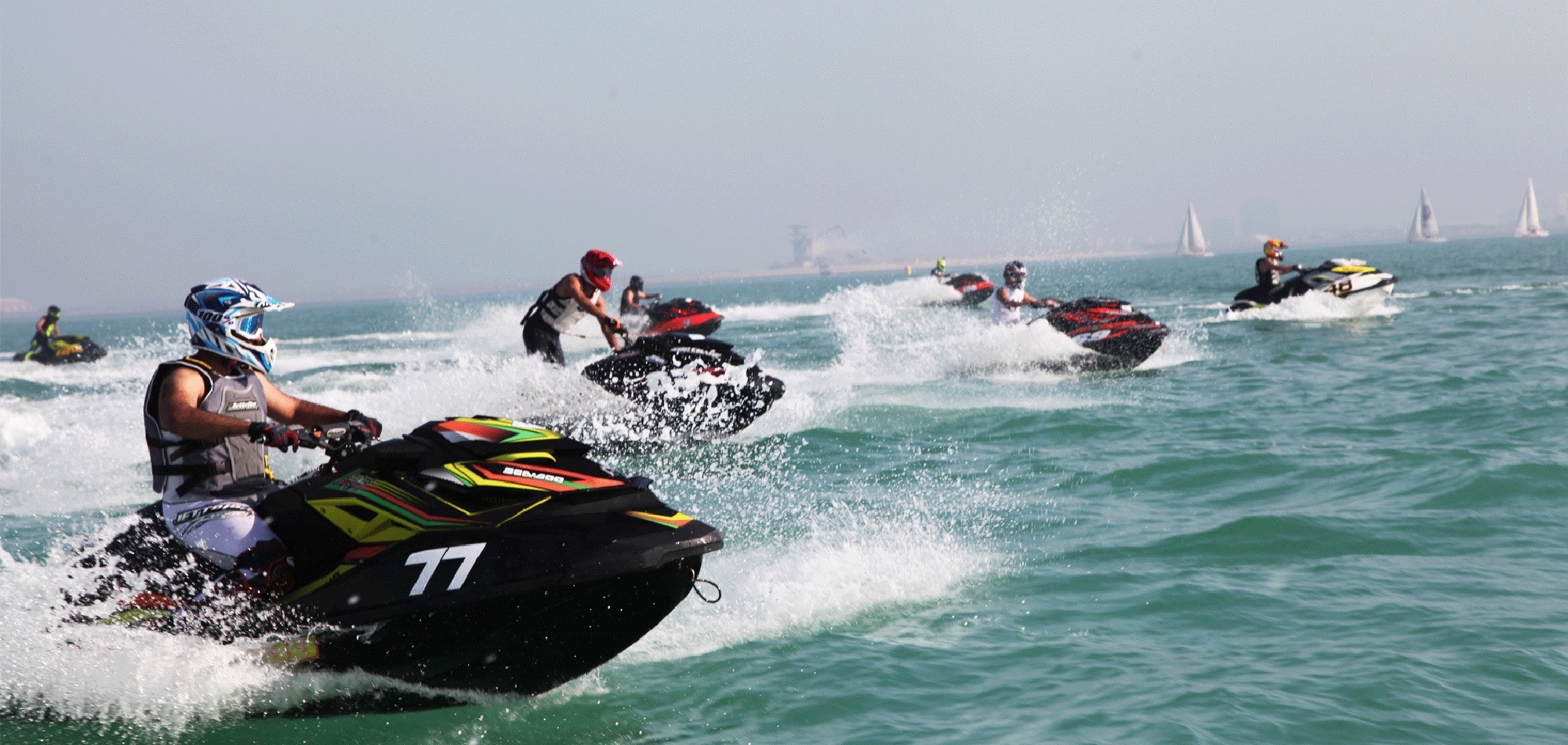 Doha Marine Sports Club Honors Jet Ski Team