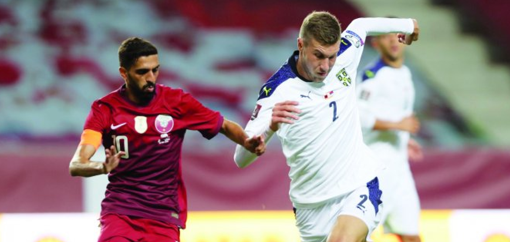 Serbia beat Qatar in European Qualifiers