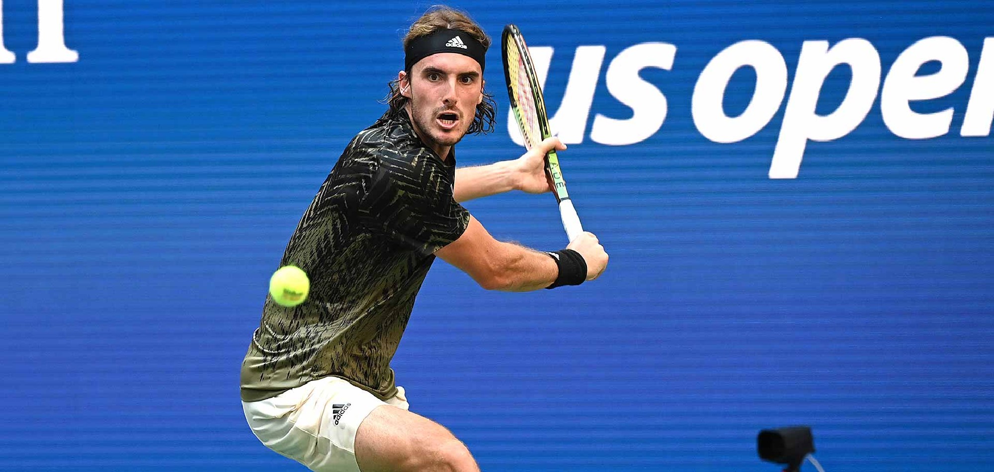Tsitsipas fired a career-high of 27 aces to secure a second-round win at the US Open