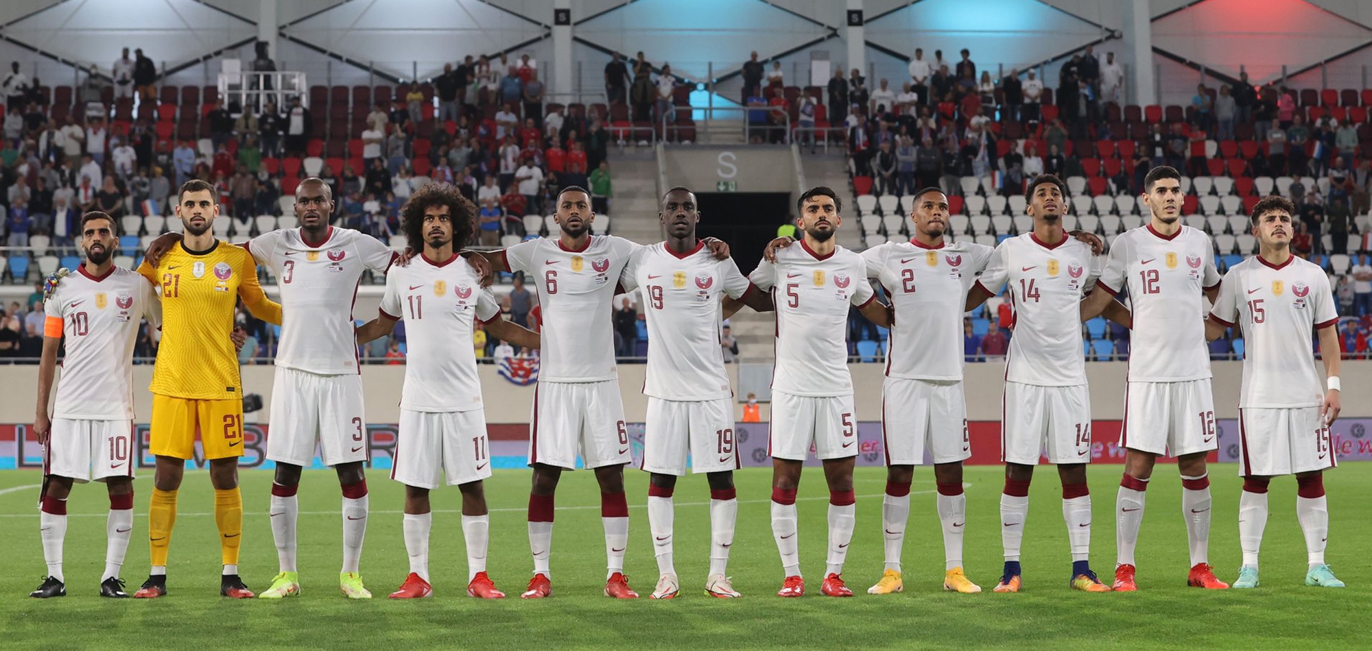 QATAR RANKED 43 ON FIFA RANKINGS