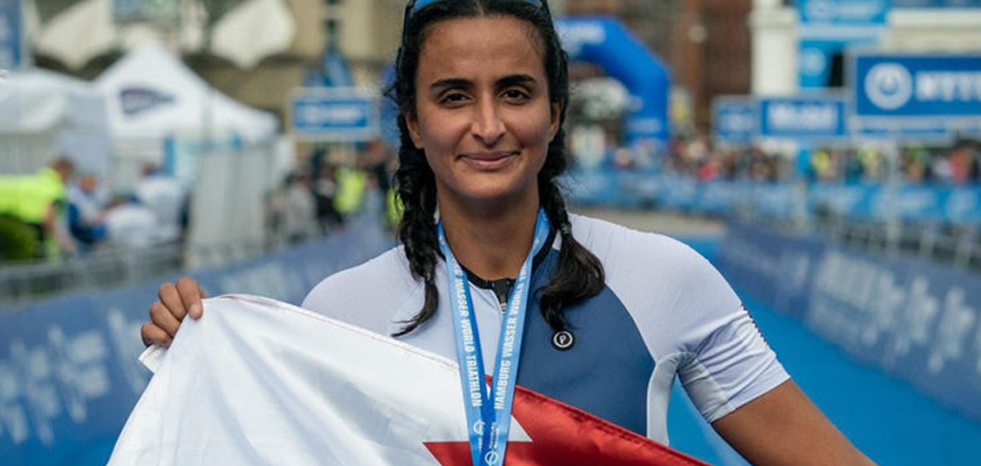 H.E. Sheikha Hind completes her first Olympic Distance Triathlon