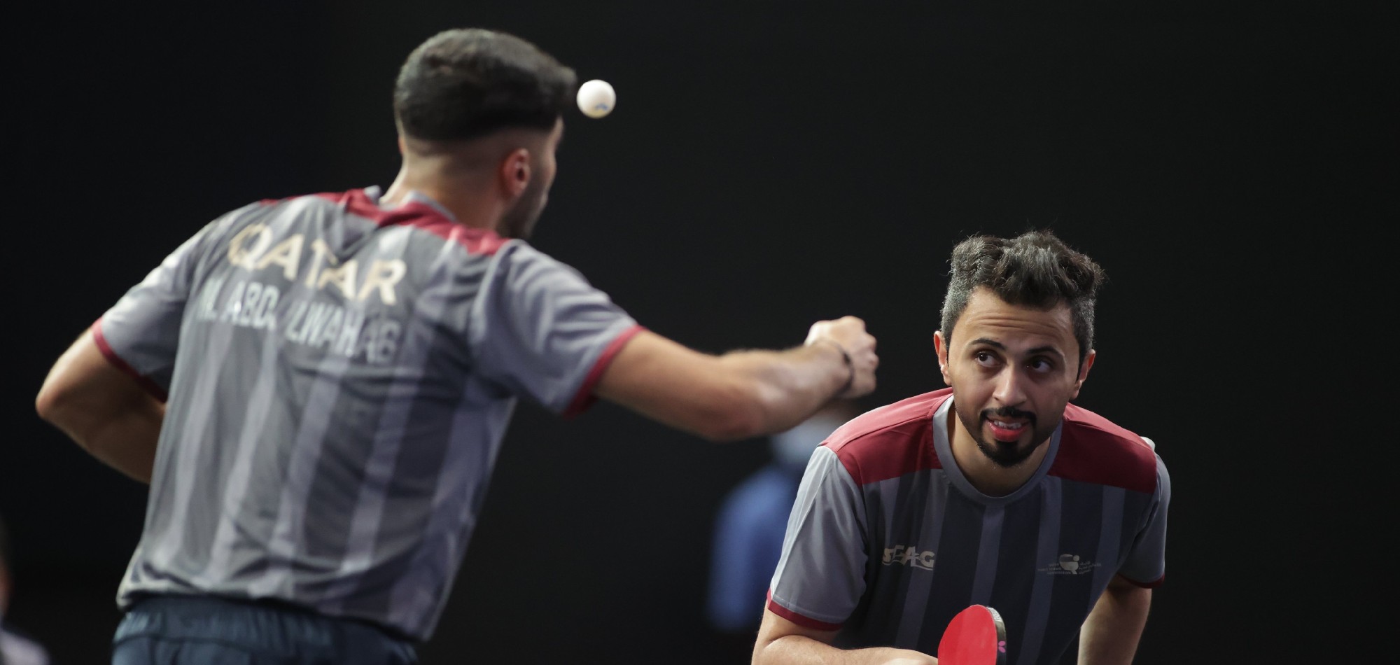 Al Mohannadi and Abdulwahhab made an early exit at the WTT Star Contender Championship in Qatar