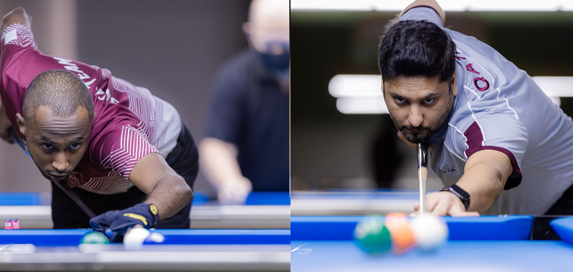 Walid, Bashar Qualify to the Semi-Finals of the GCC Billiards Championship