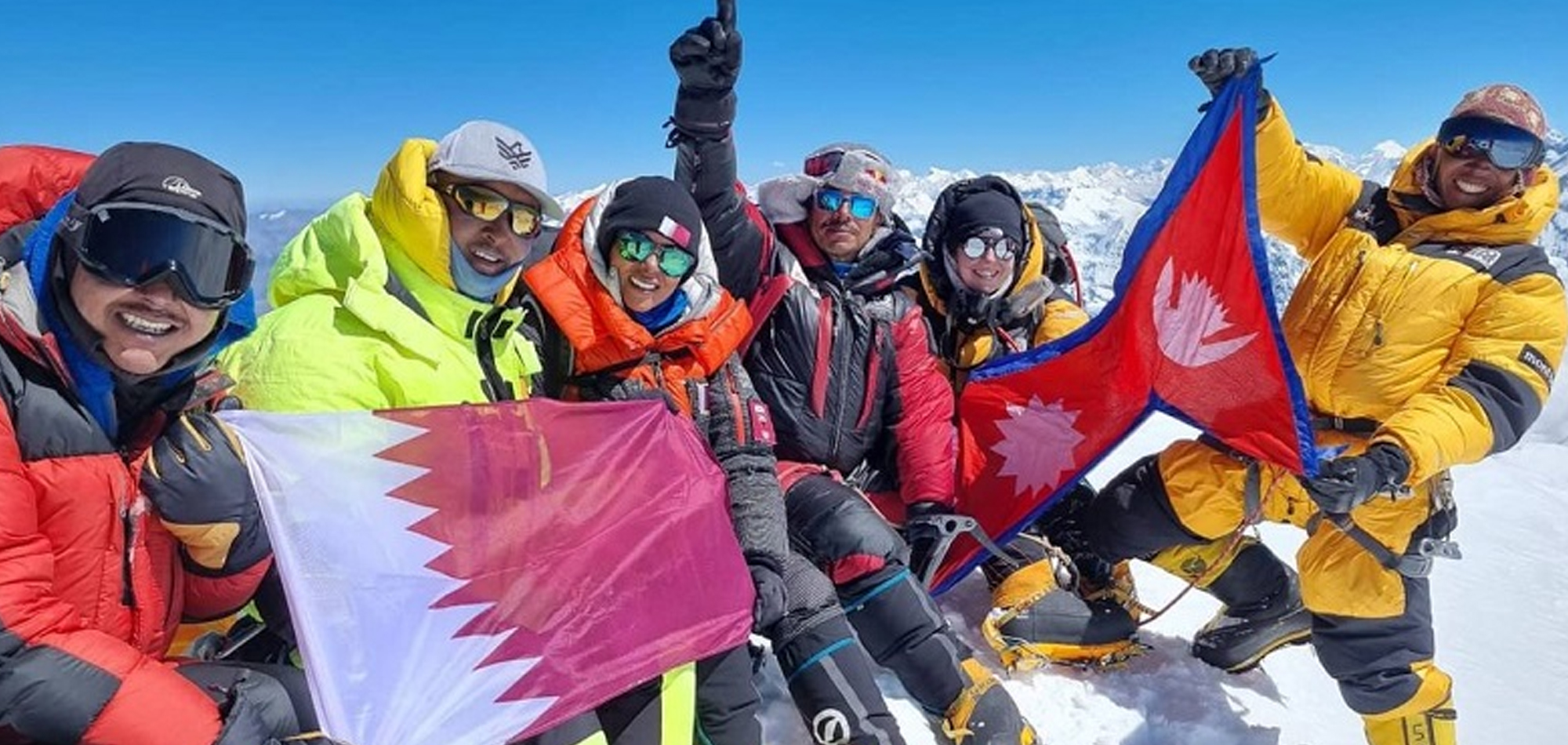 Right after summiting Mount Manaslu, Qatari mountaineer conquers Dhaulagiri