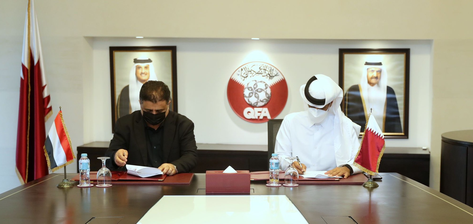 Qatar and Yemen Football Associations Sign MoU