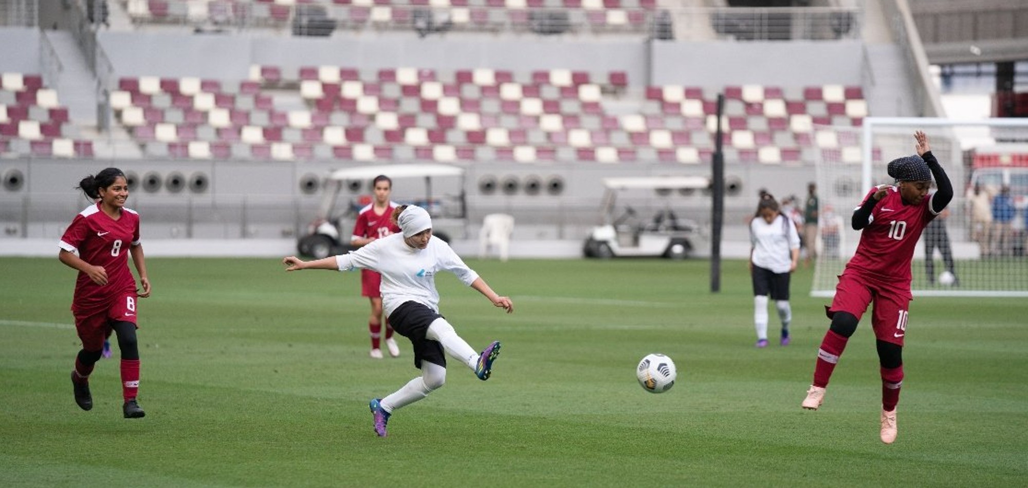 Qatar organises friendly match for Afghanistan national women’s team at FIFA World Cup™ stadium