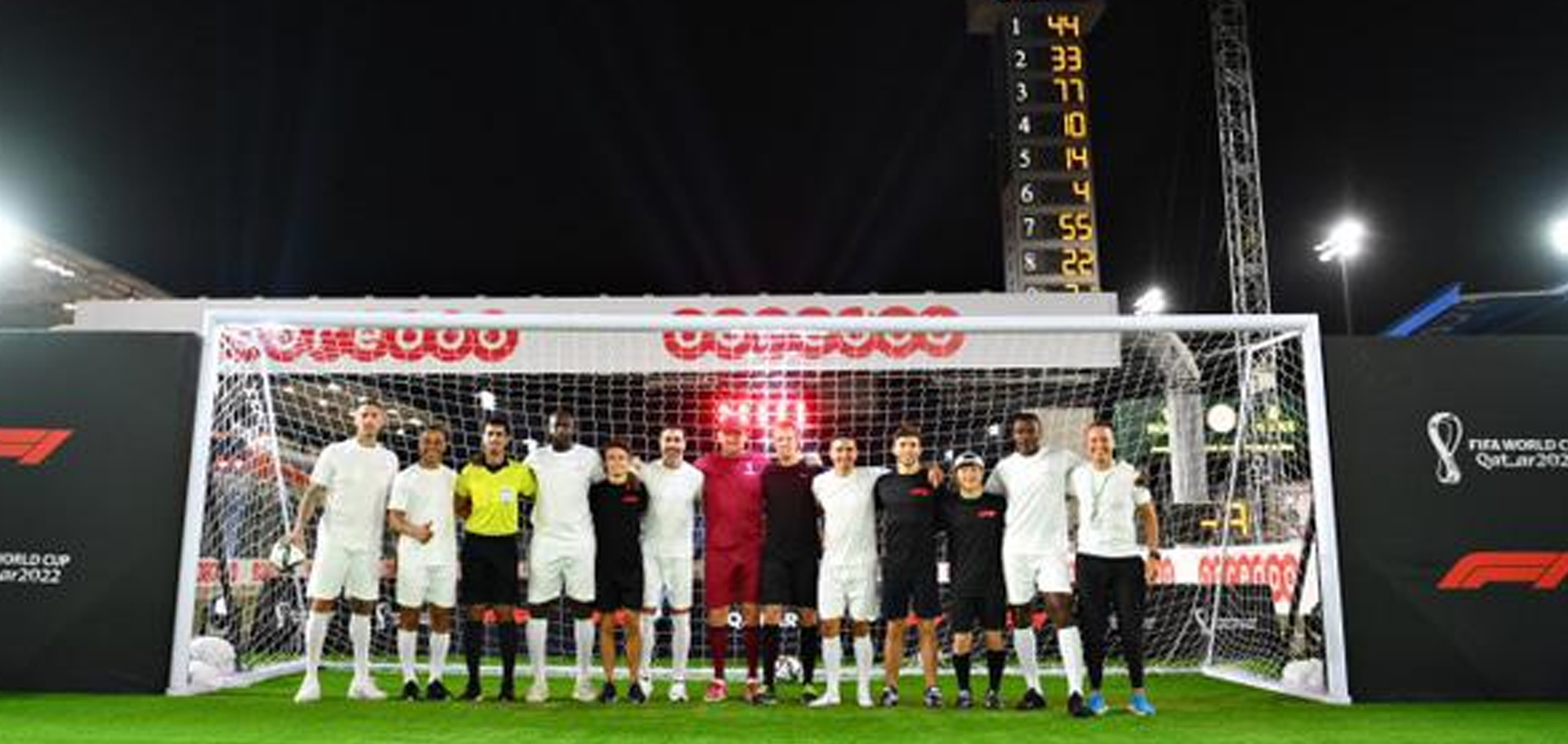 FIFA, F1 COME TOGETHER IN PENALTY SHOOTOUT AT LCSC